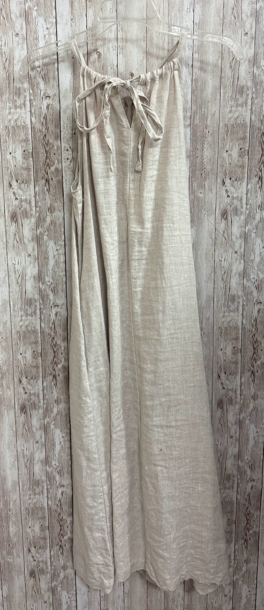 Size M AMAZHIYU Beige Dress
