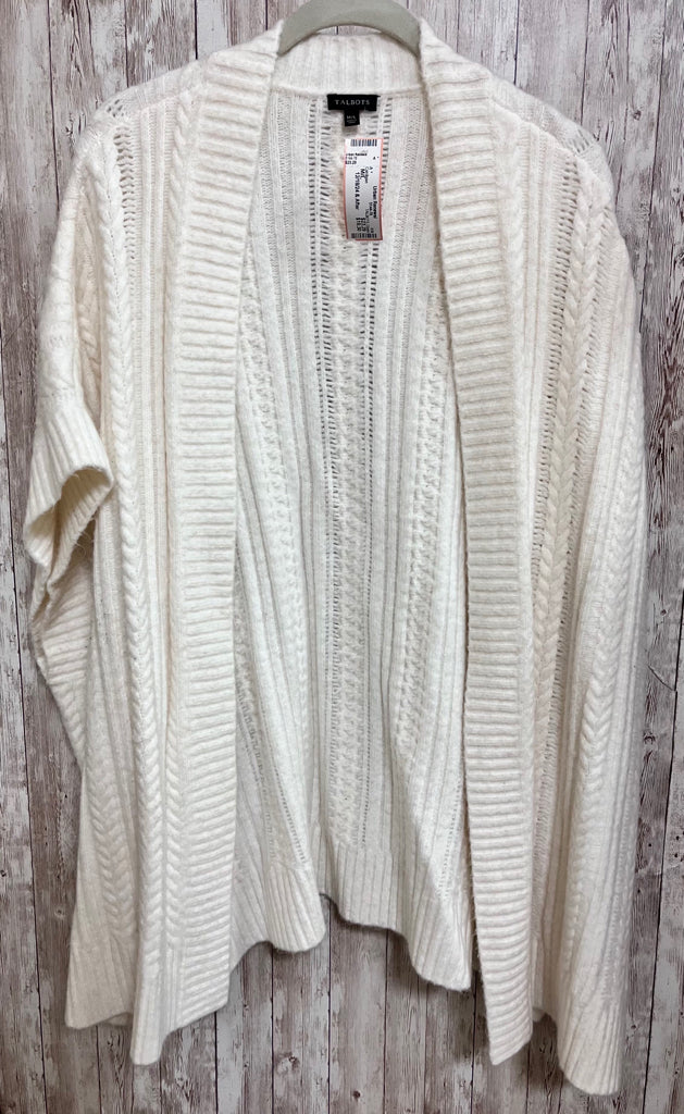 Size M/L TALBOTS Cream Cardigan