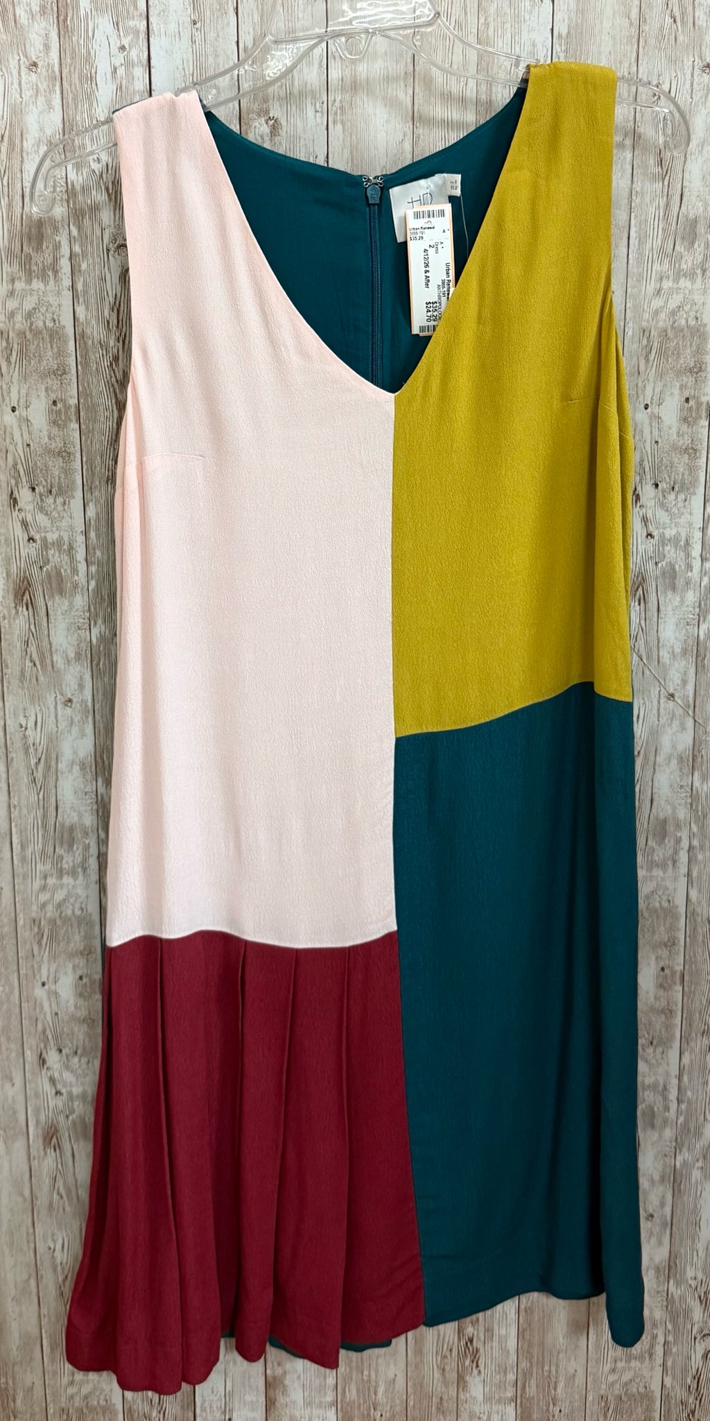Size 2 ANTHROPOLOGIE Mustard Dress