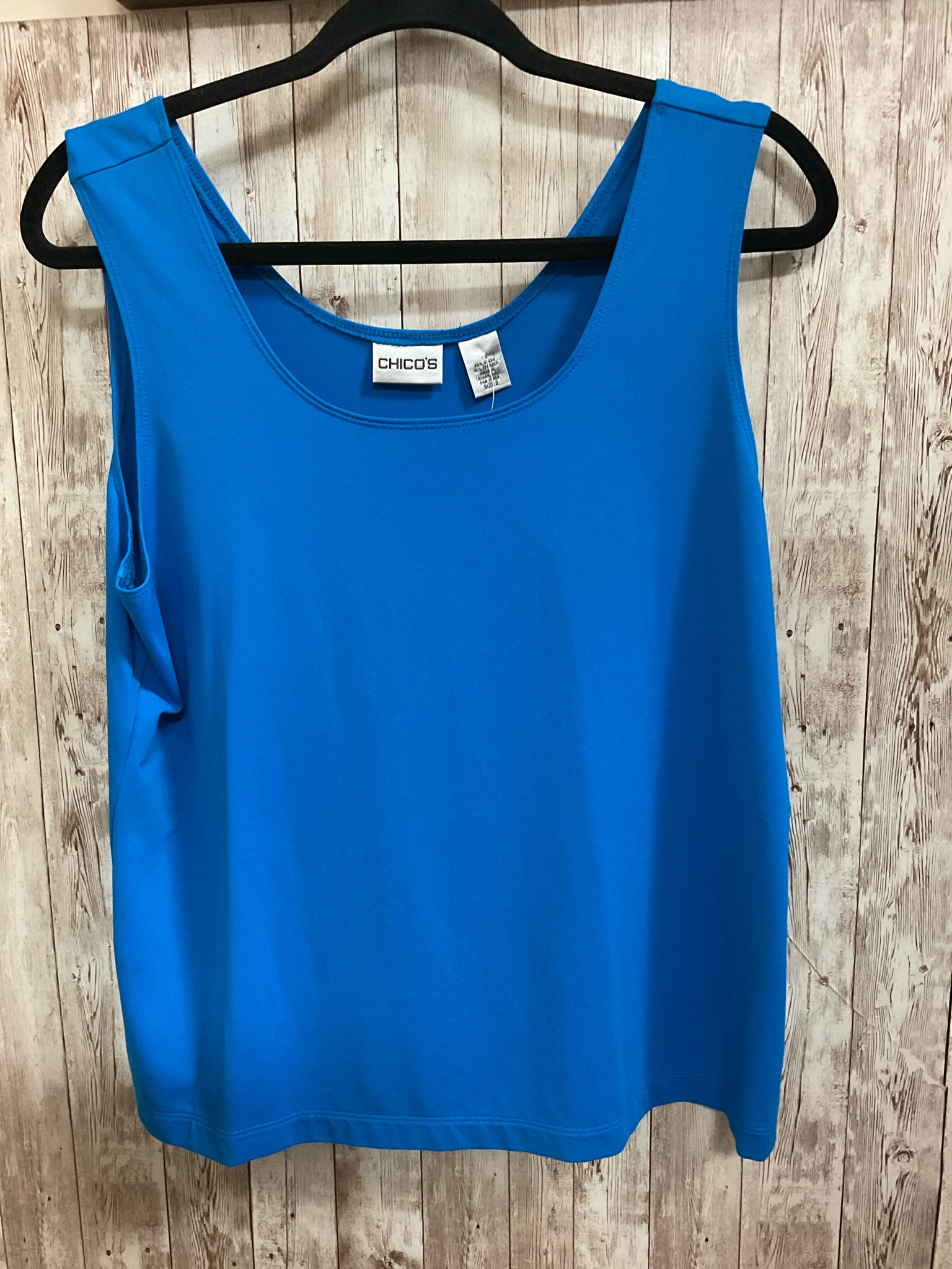 Size L CHICO'S Blue Tank Top