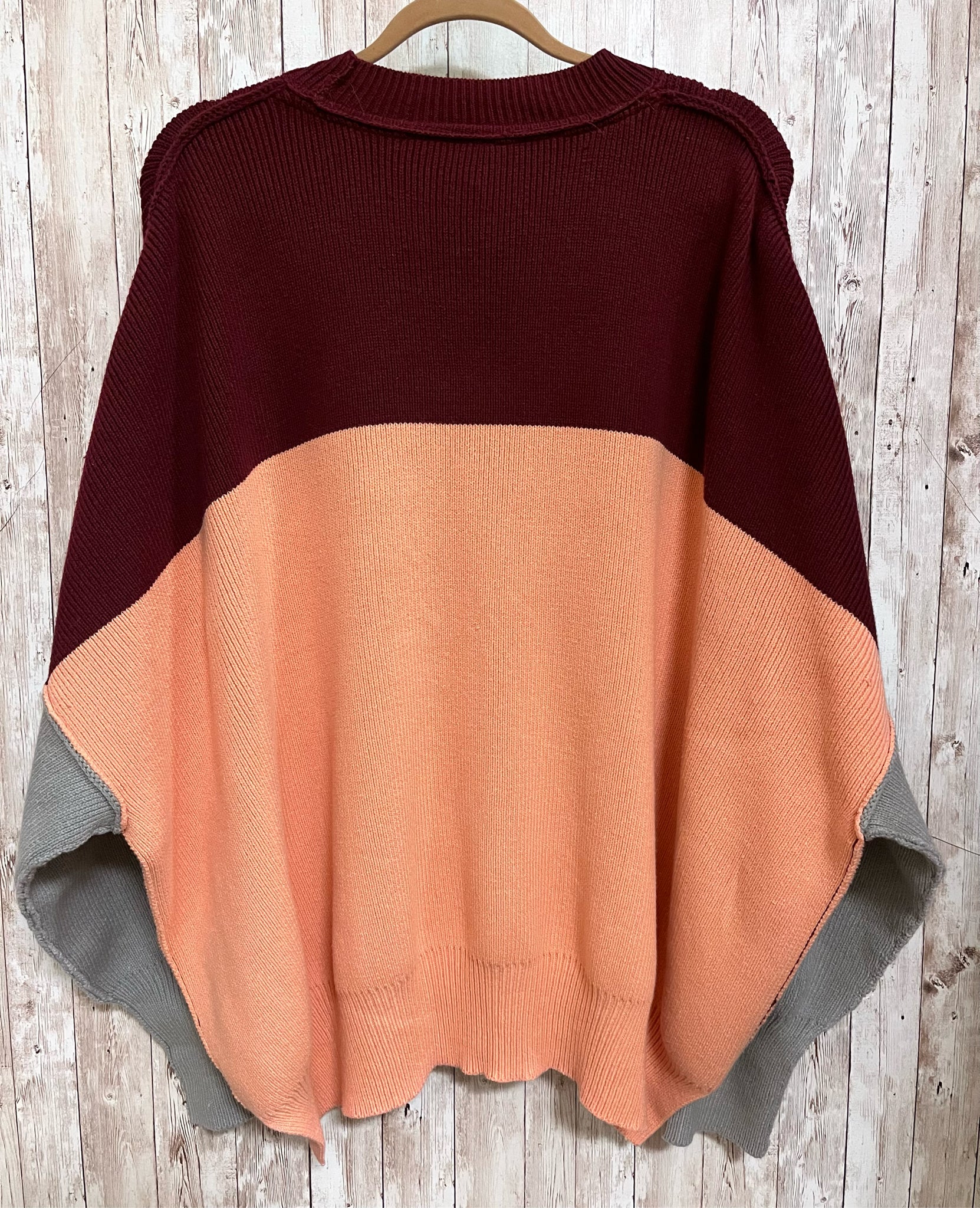 FREE PEOPLE Size L SALMON Sweater