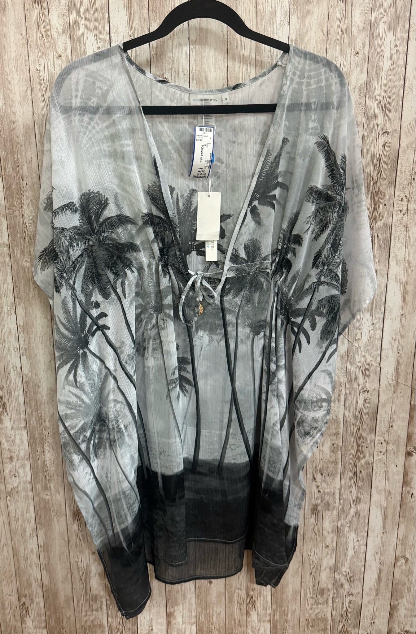 BLEU ROD BEATTIE Light Grey Women Size M Tunic