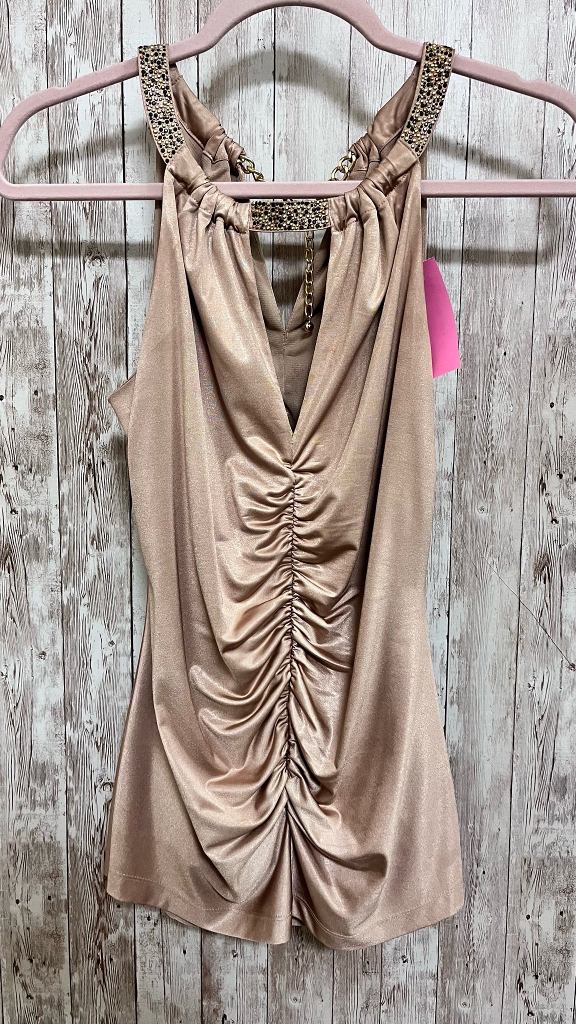CACHE Size S Gold Top