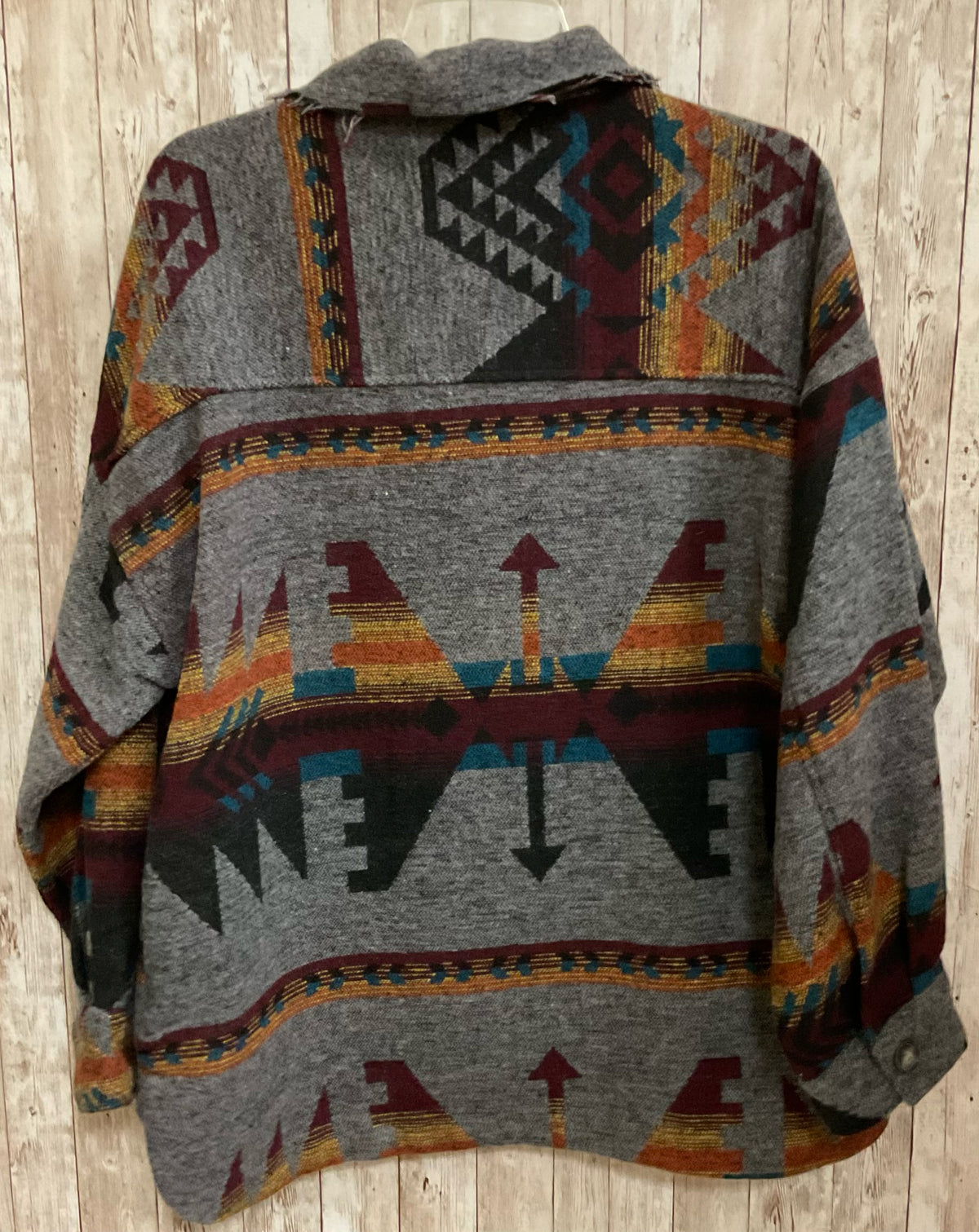 Size L NEW IN grey print Jacket