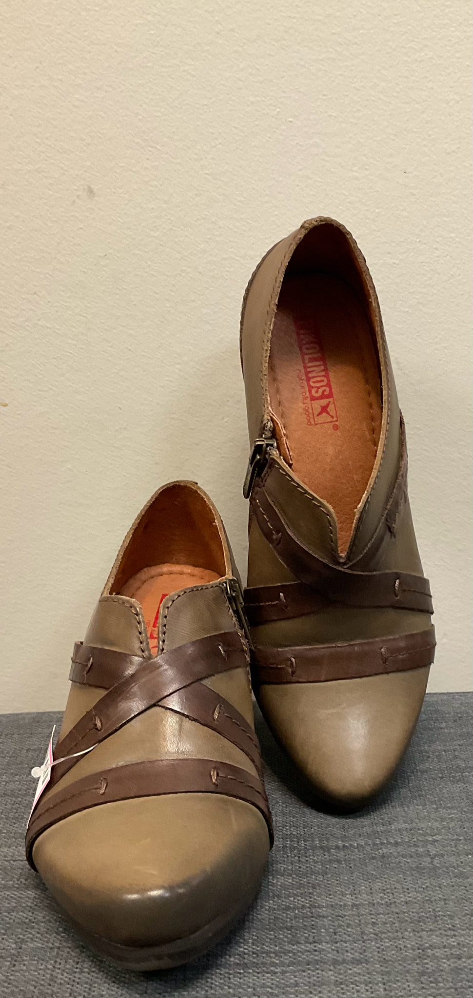 5.5 PIKOLINOS LIGHT BROWN SHOES