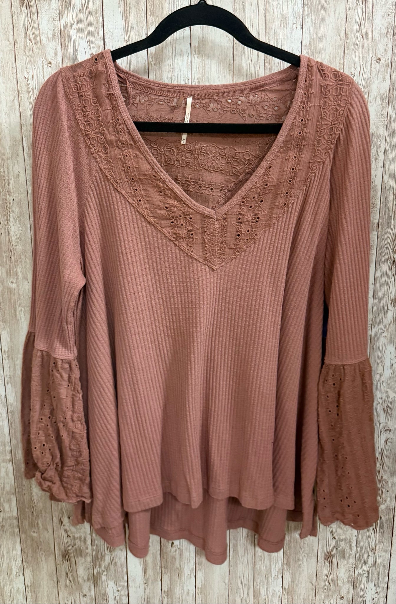 FREE PEOPLE Size M Mauve Top