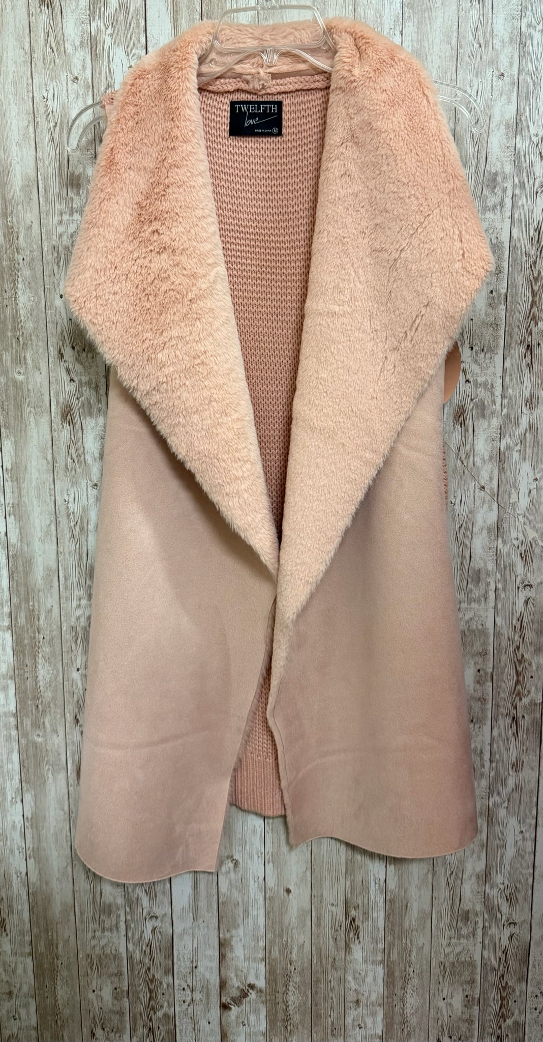 TWELFTH LOVE Size M Blush Vest