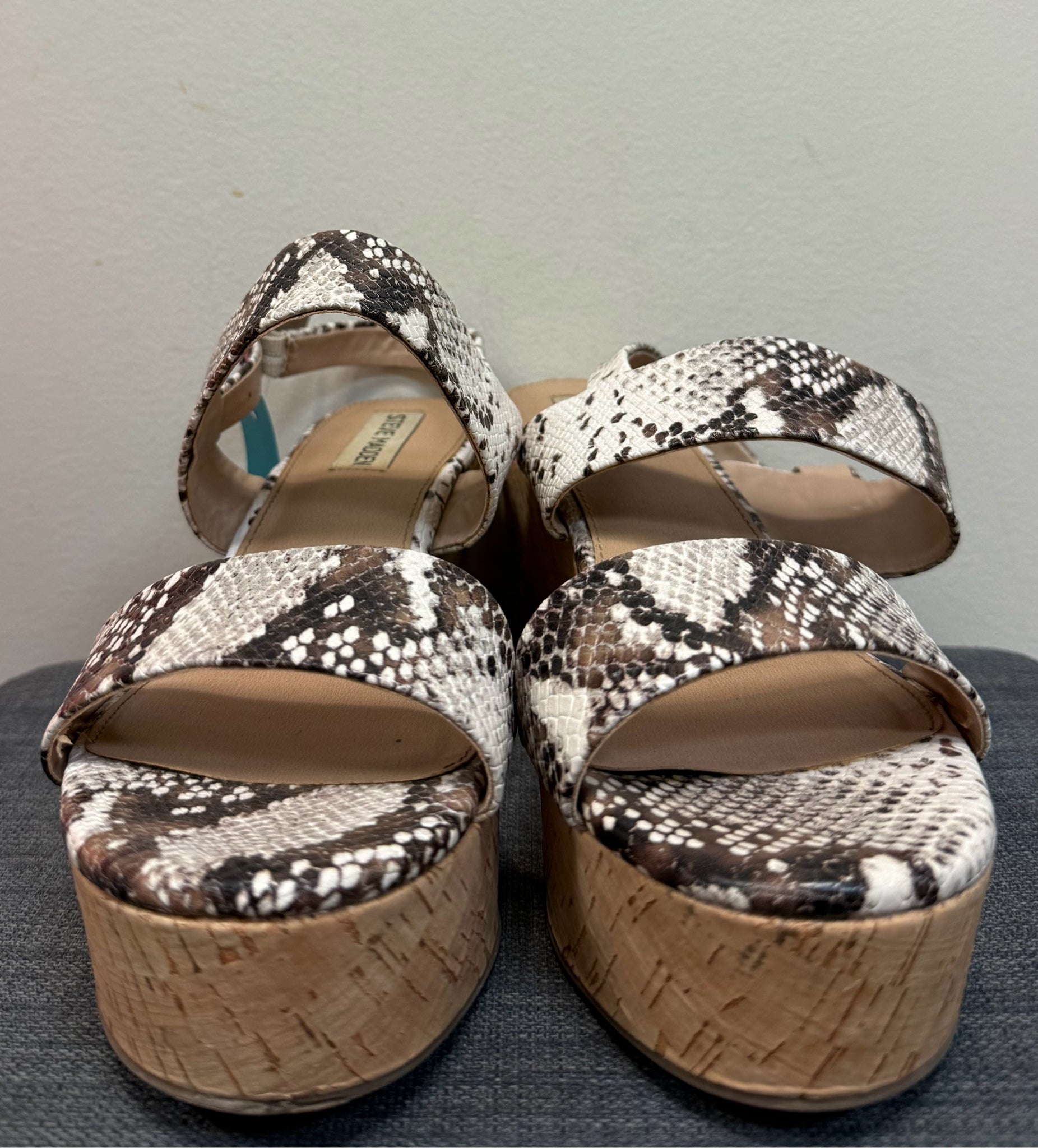 11 STEVE MADDEN SNAKE Wedges