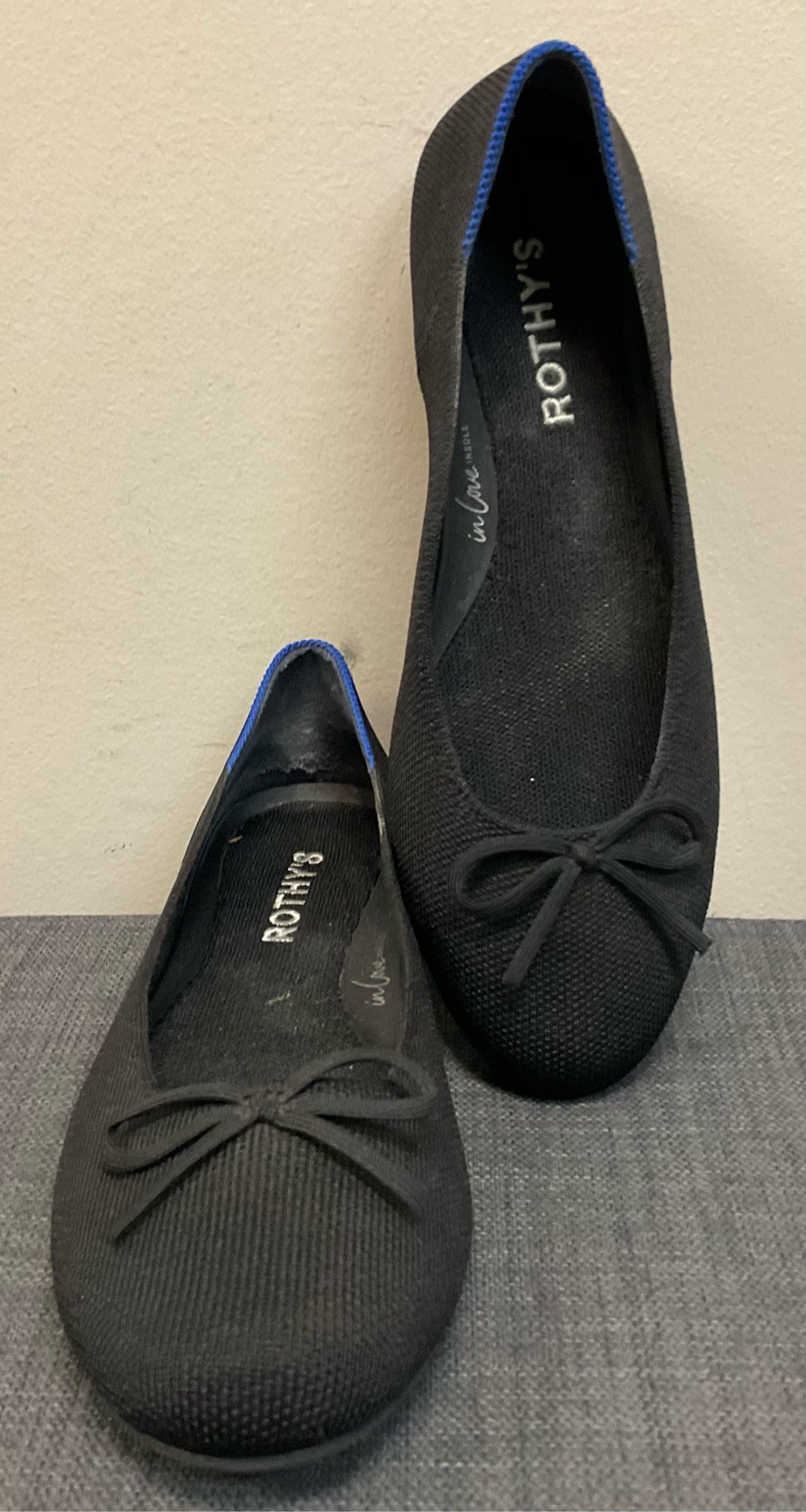 6.5 ROTHY'S Black SHOES