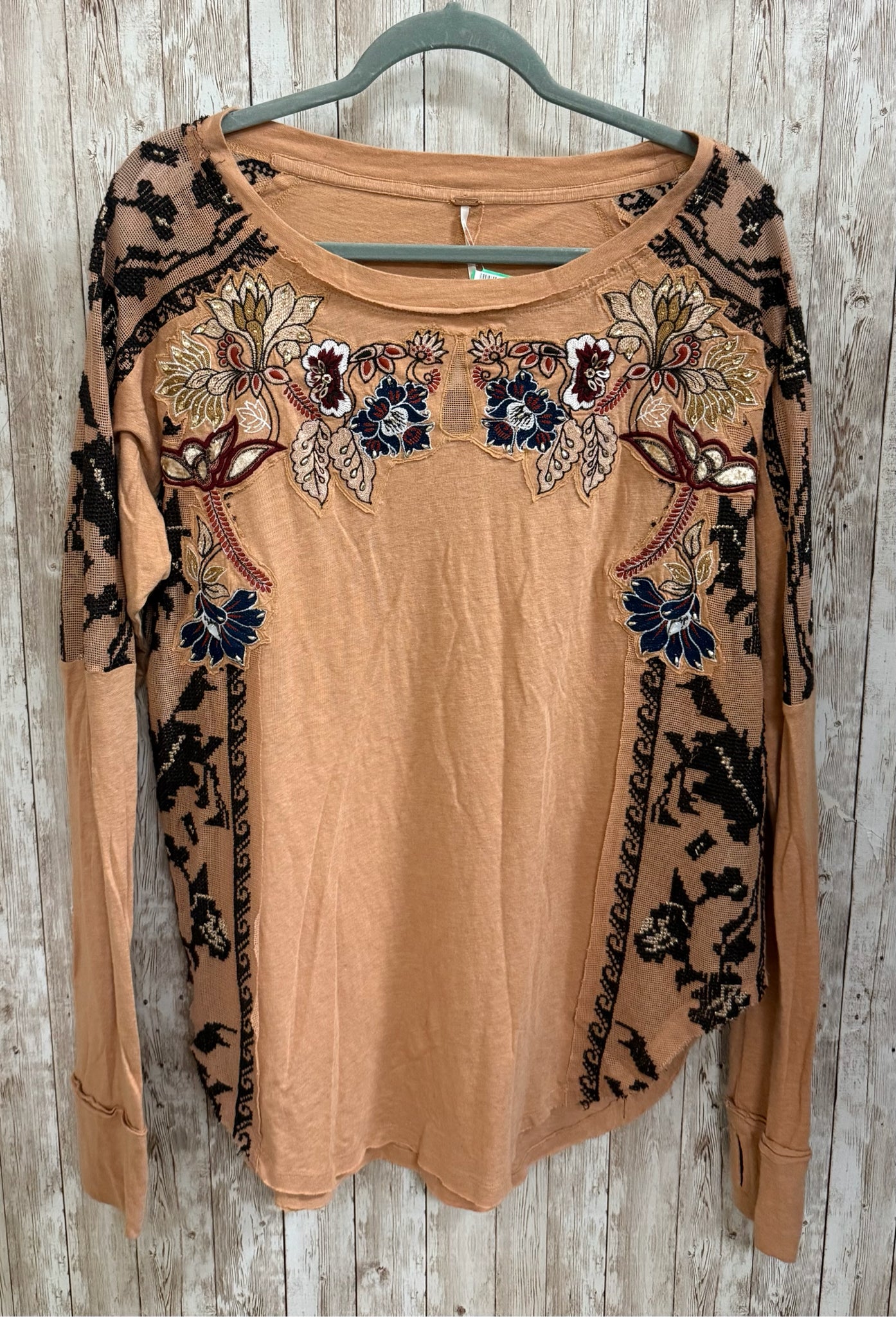 Size M FREE PEOPLE SALMON Top