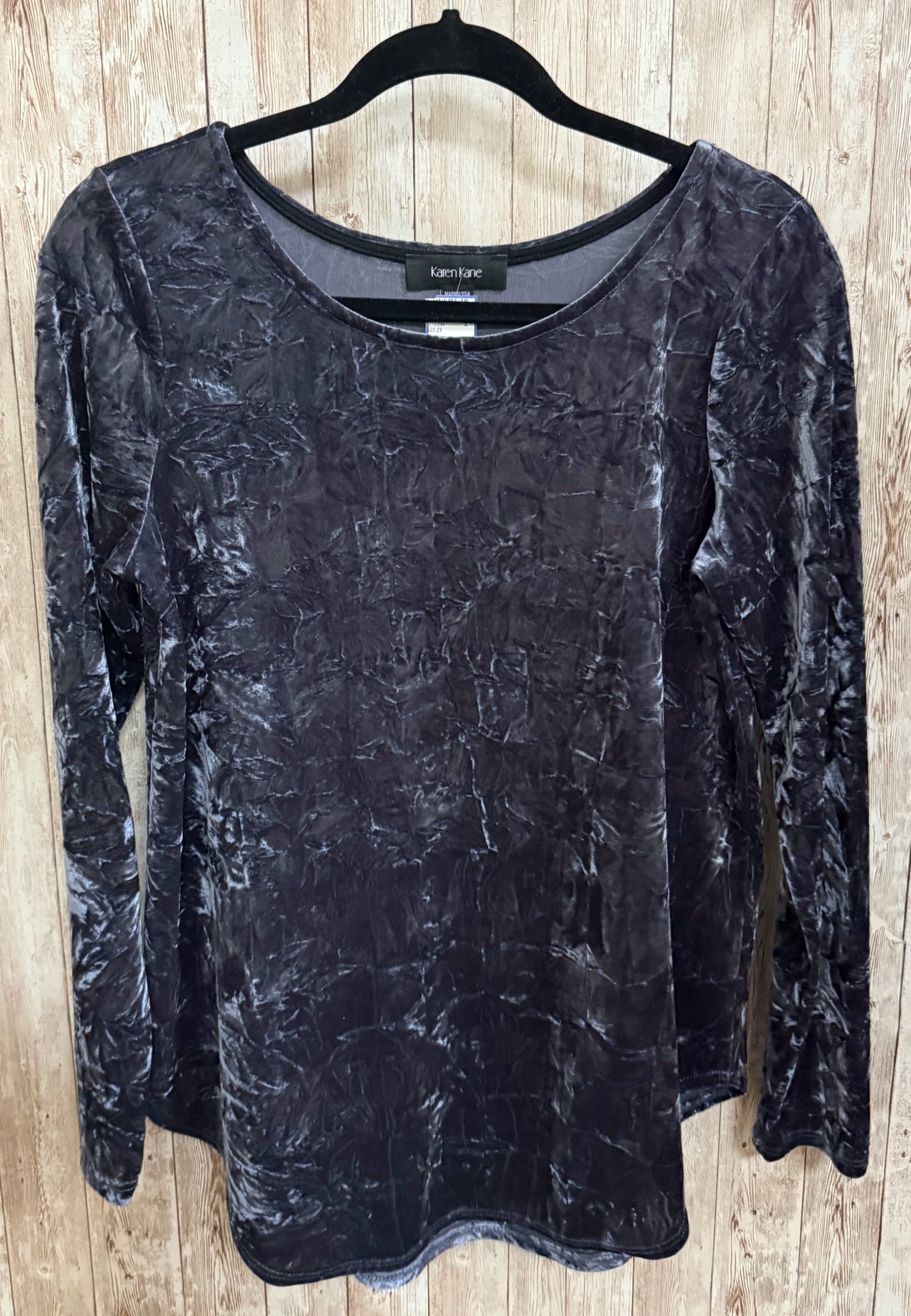 KAREN KANE Size S Blue Top