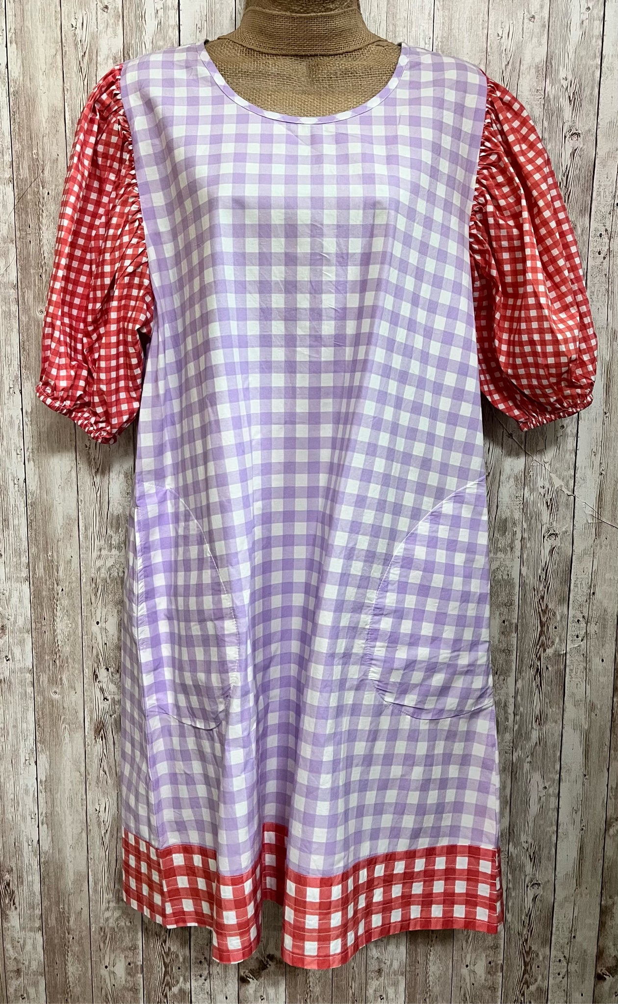 OLIPHANT Size L PURPLE AND RED Dress