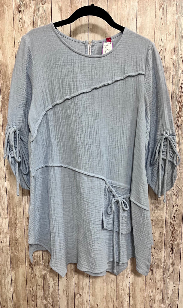IC BY CONNIE K Light Blue Women Size S Tunic