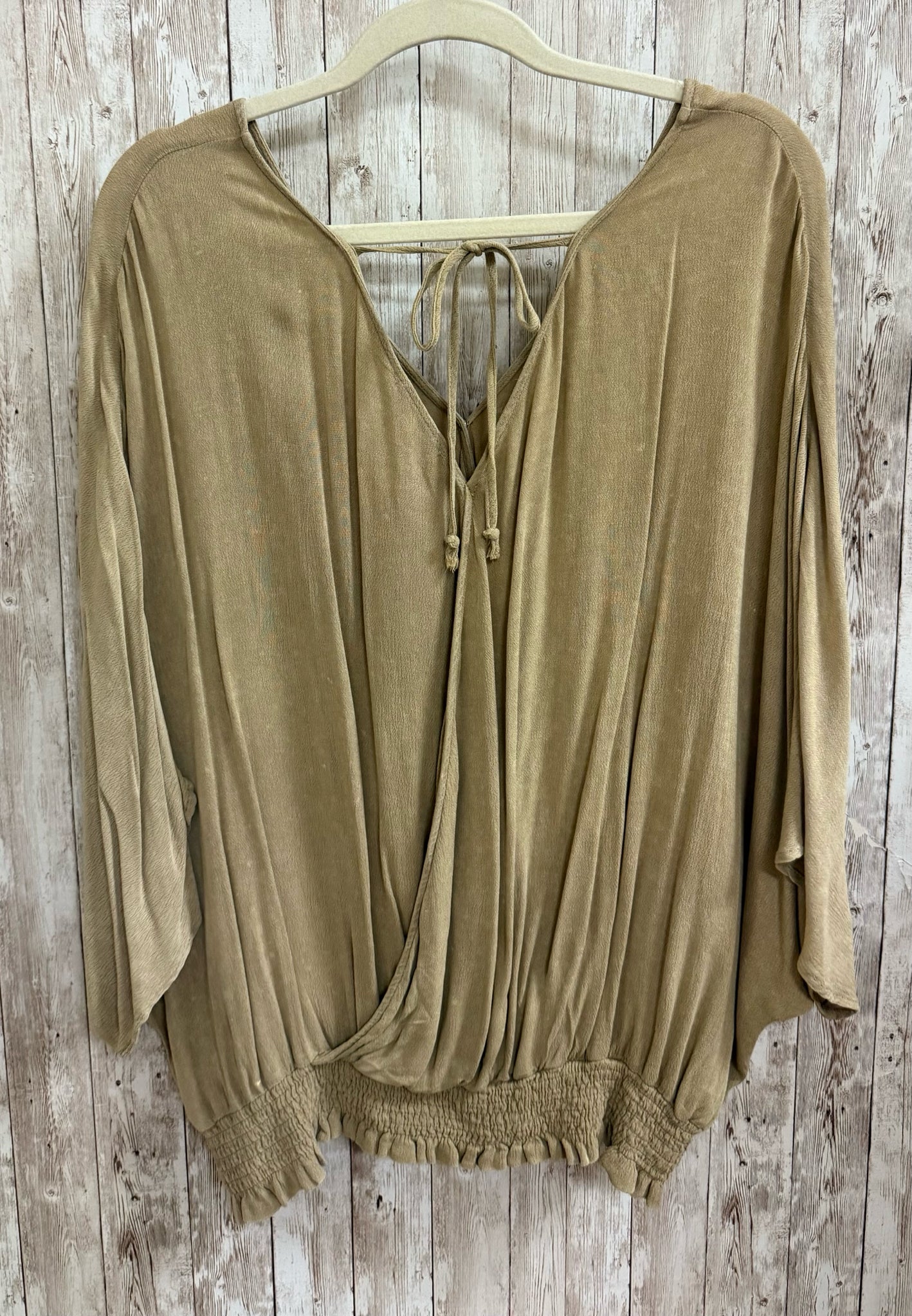 Size S OLI & HALI Tan Top