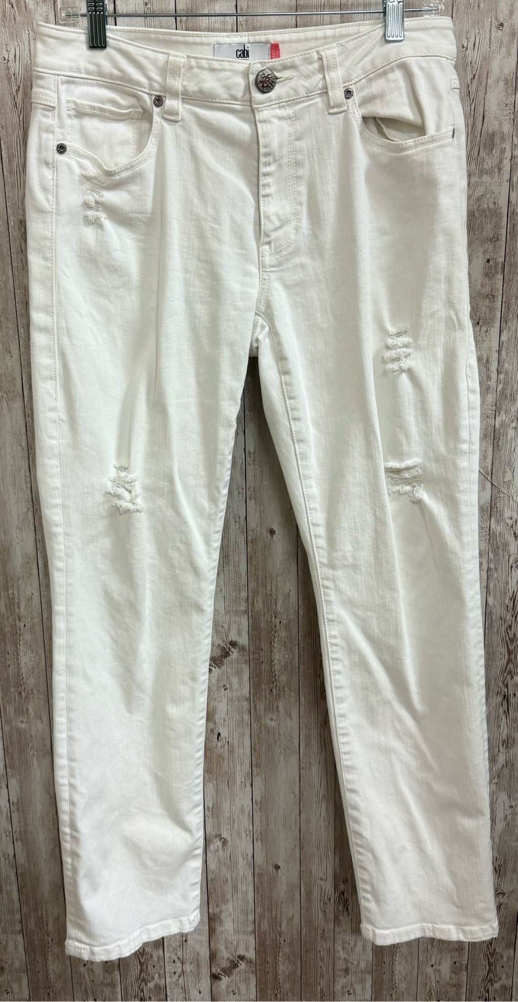 Size 6 CABI White Pants