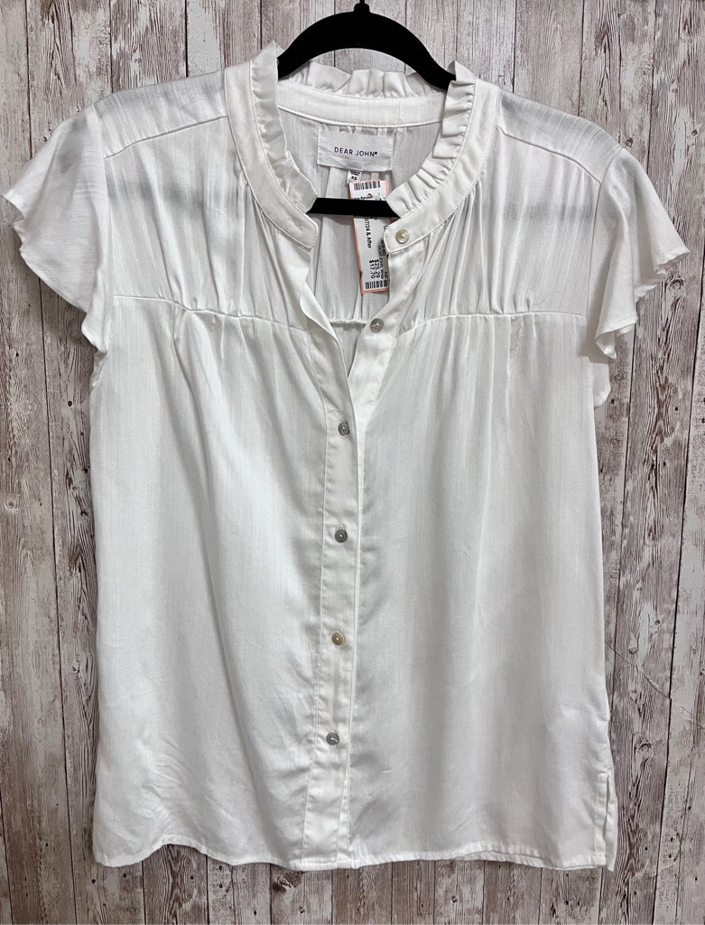 DEAR JOHN Size XS White Blouse