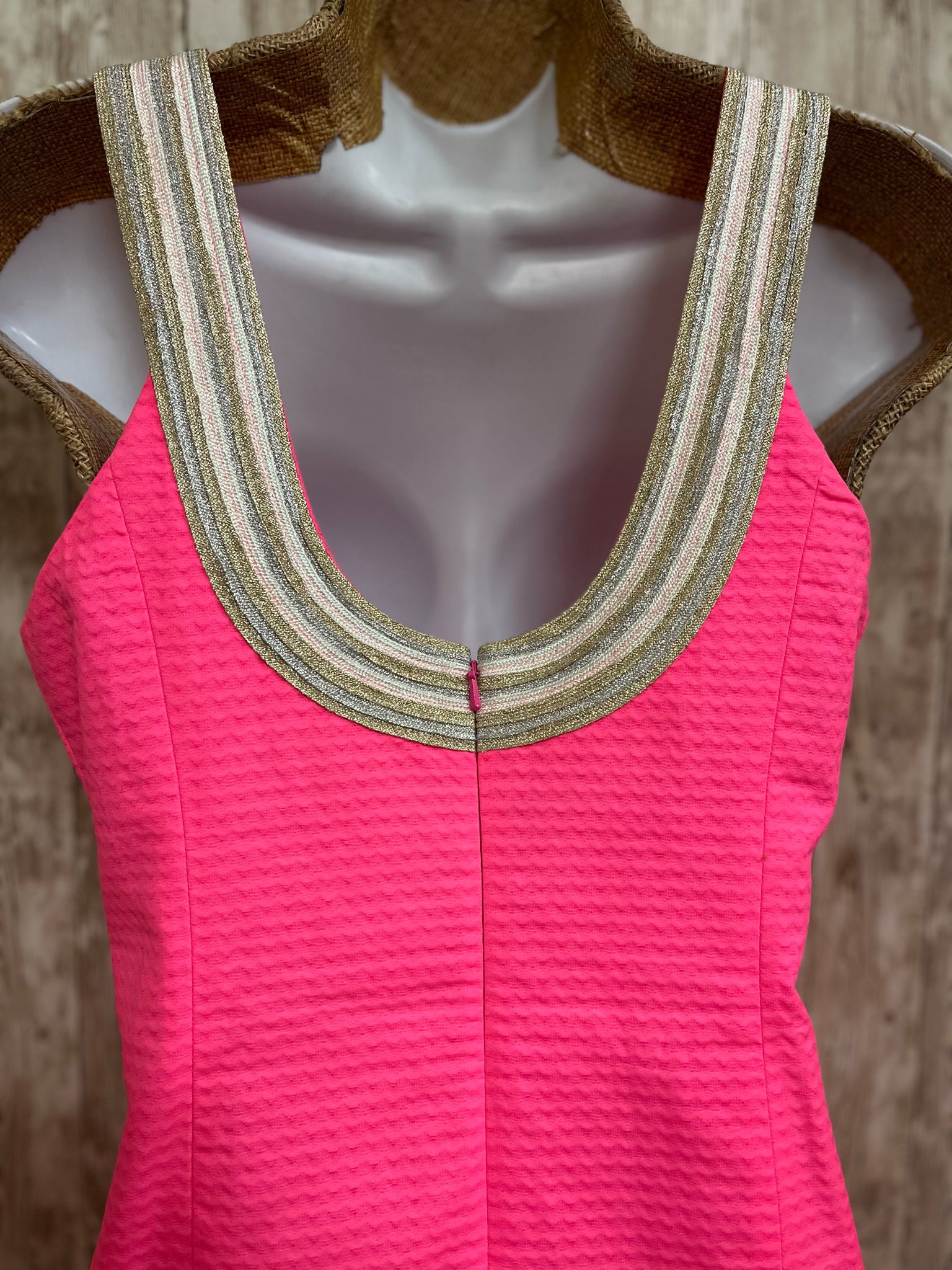 Size 0 LILLY PULITZER Hot Pink Dress