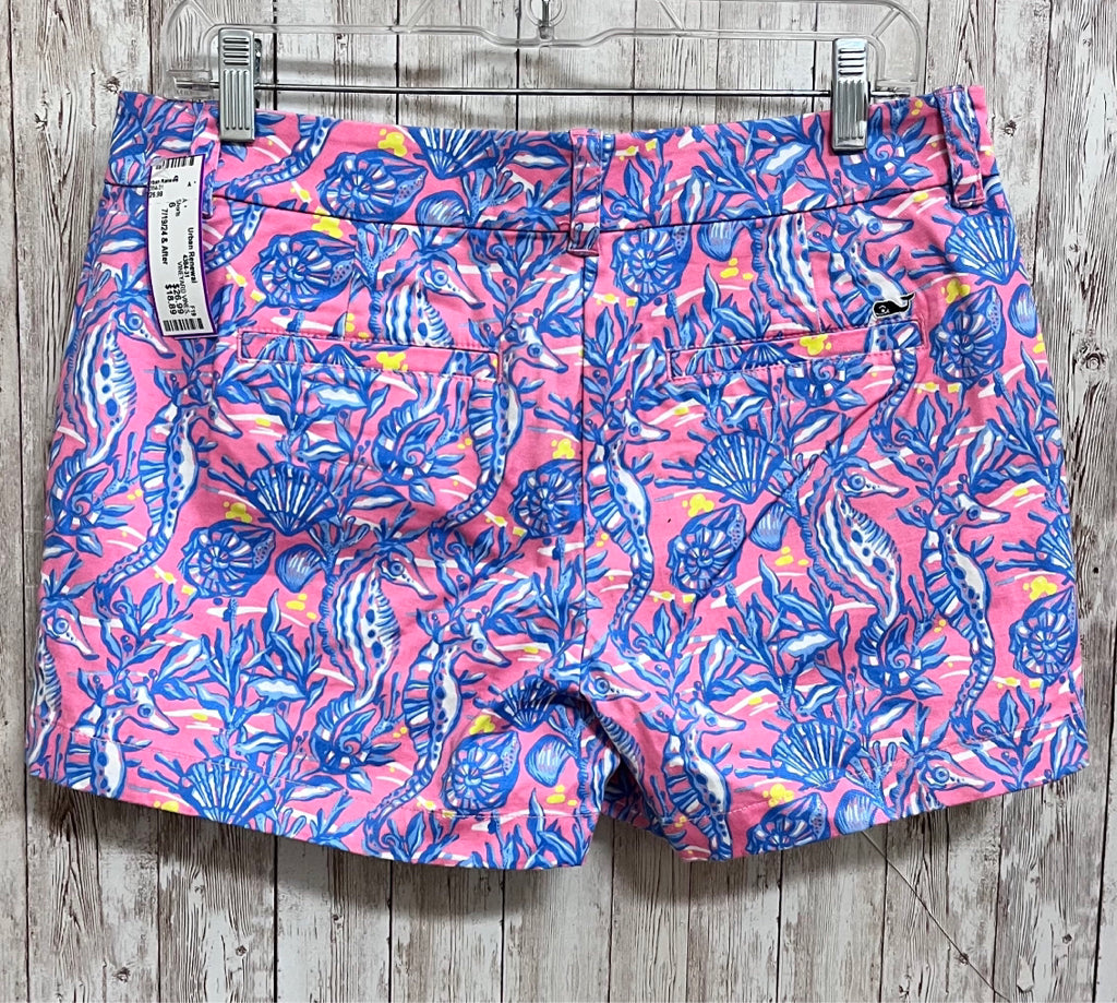 VINEYARD VINES Size 6 PINK AND BLUE Shorts