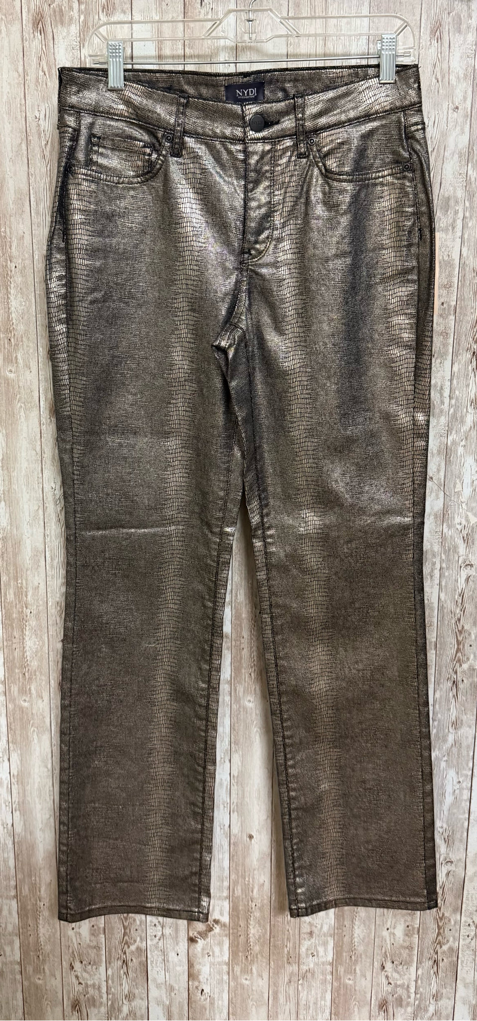 Size 6 NYDJ Gold Pants