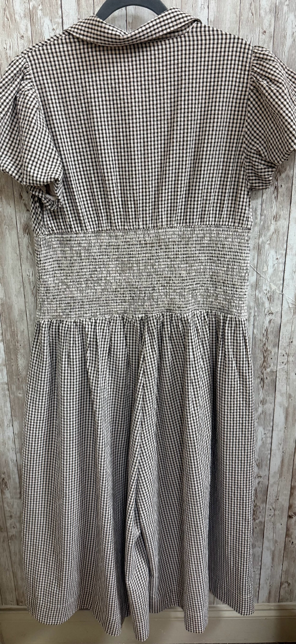 Size L MAEVE BROWN AND WHITE Dress