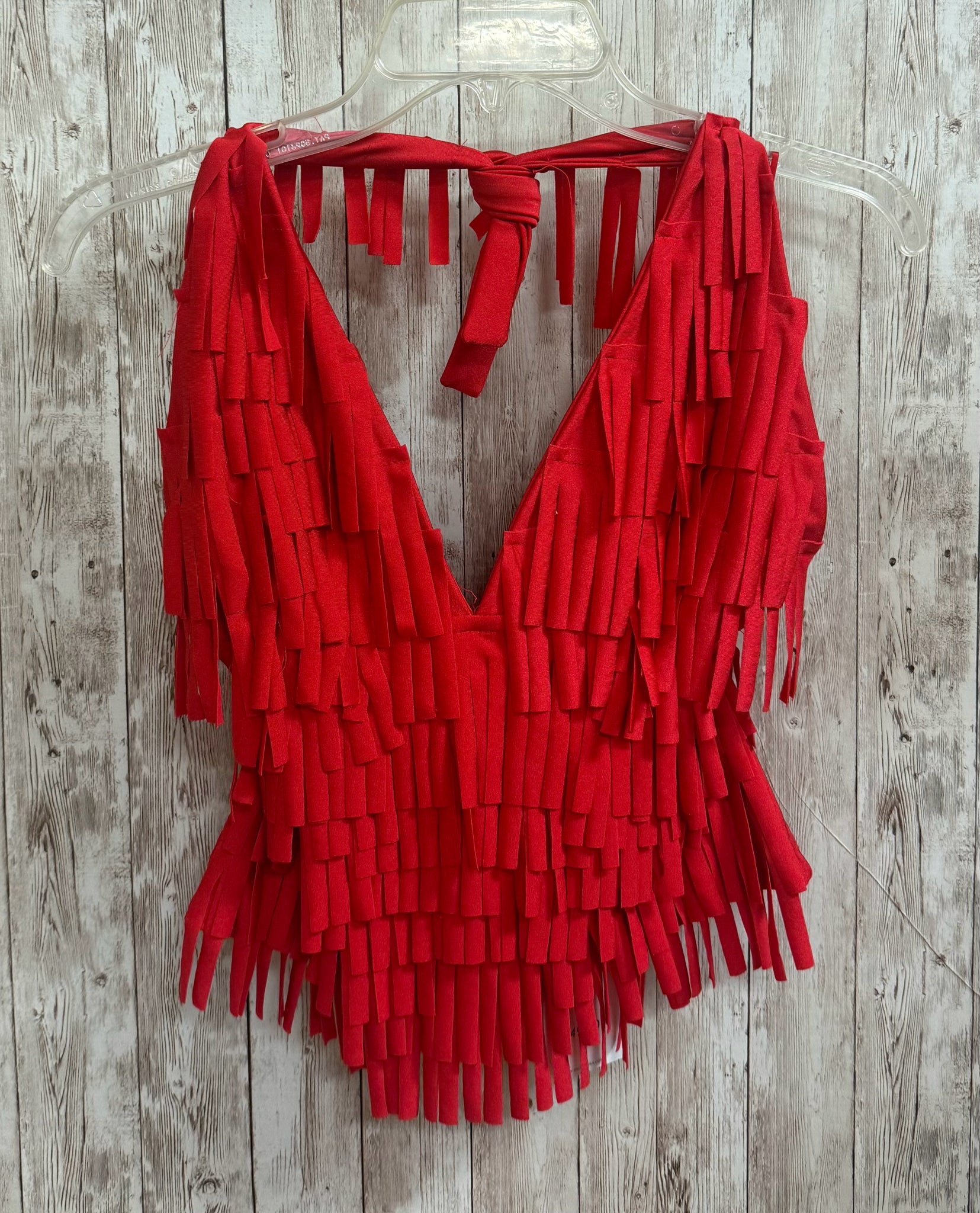 Size L AKIRA Red Halter
