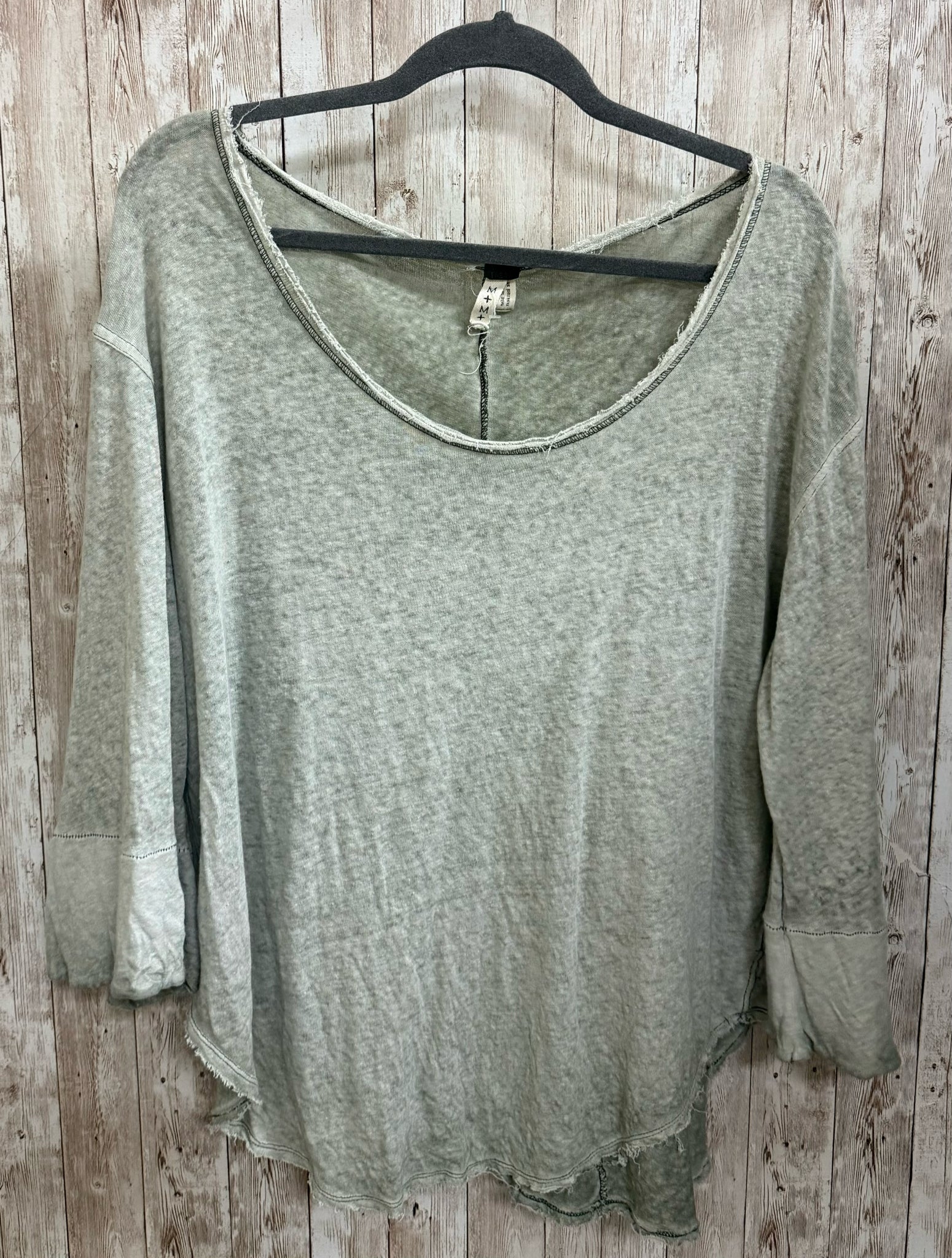 Size M WE THE FREE SAGE Top