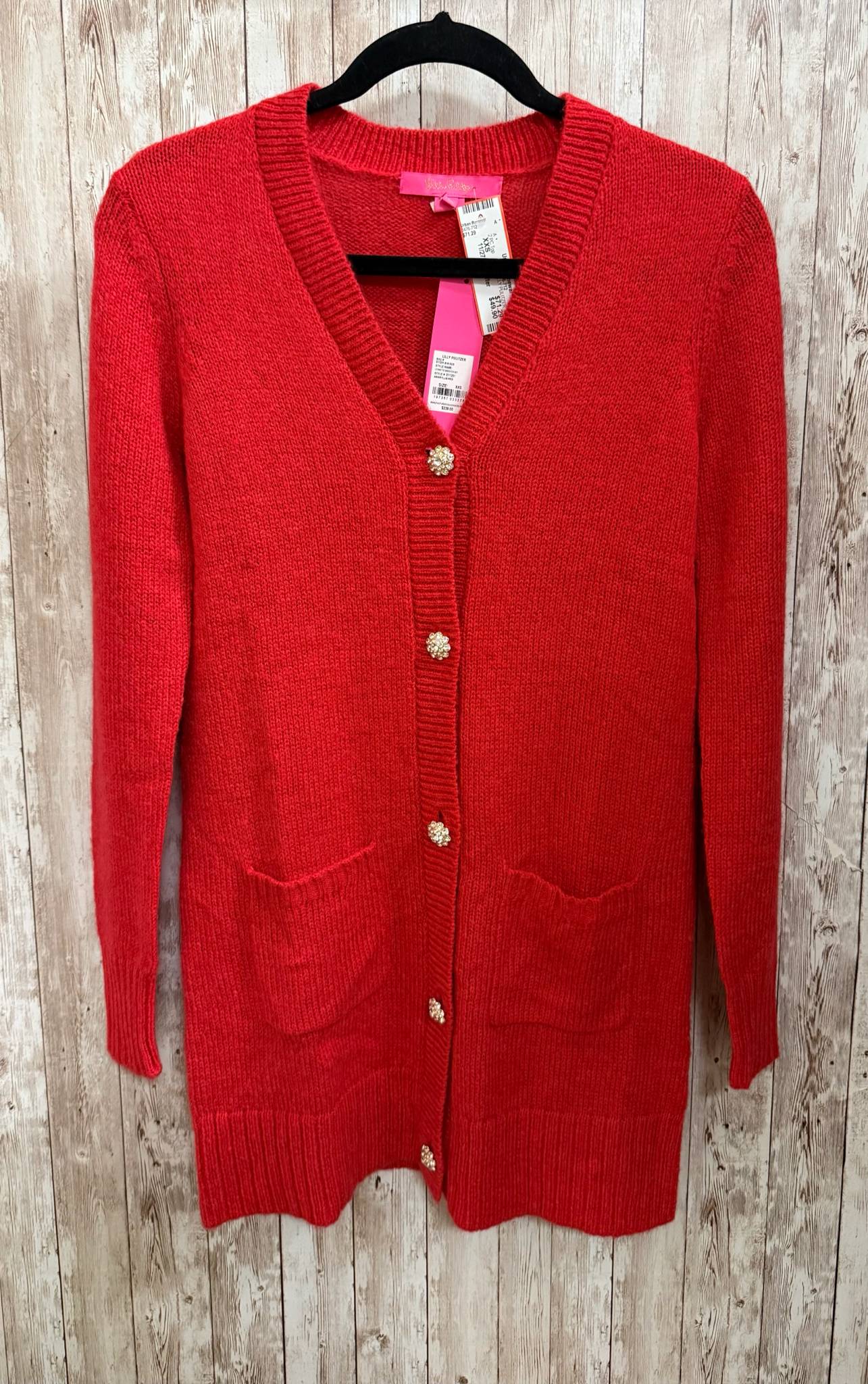 Size XXS LILLY PULITZER Red 2 PC Top