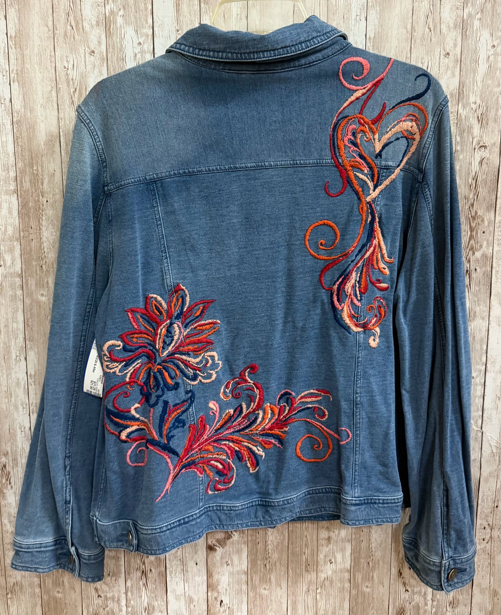 Size XL CHICO'S Denim Jacket