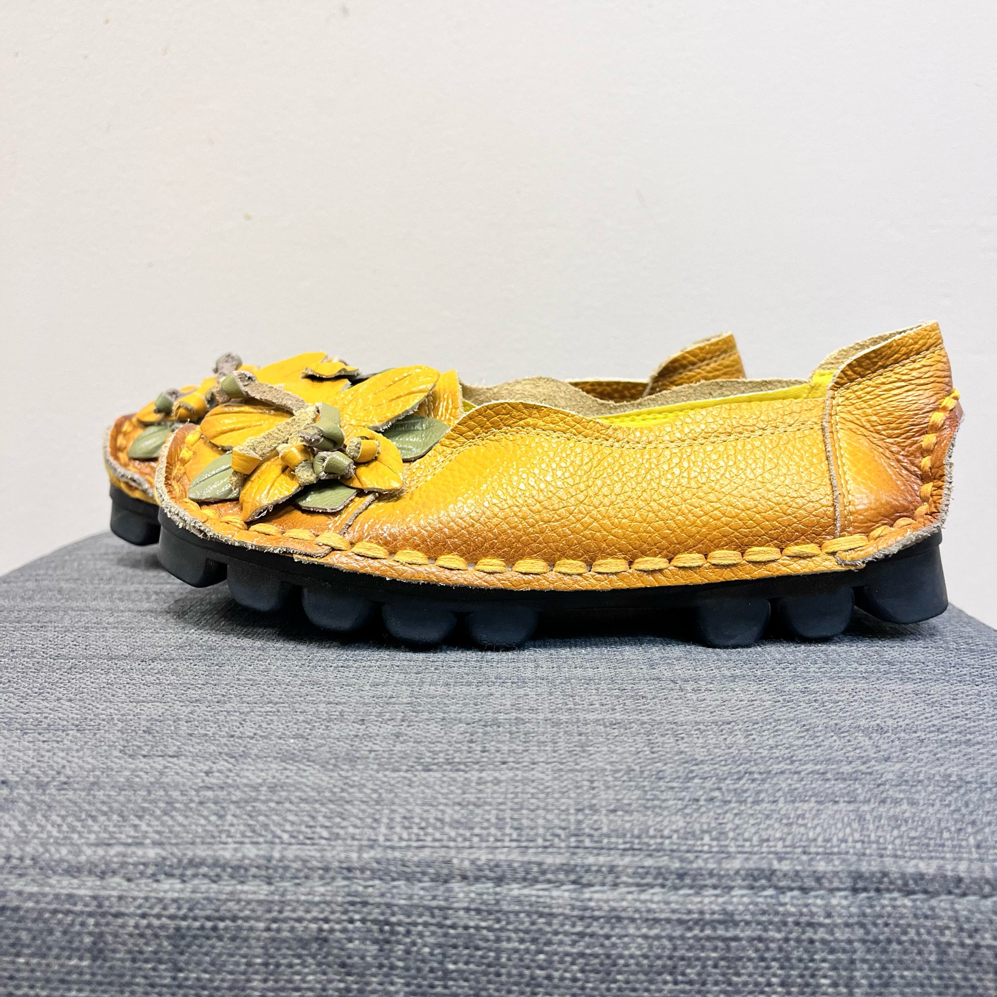 7 Socofy Yellow SHOES
