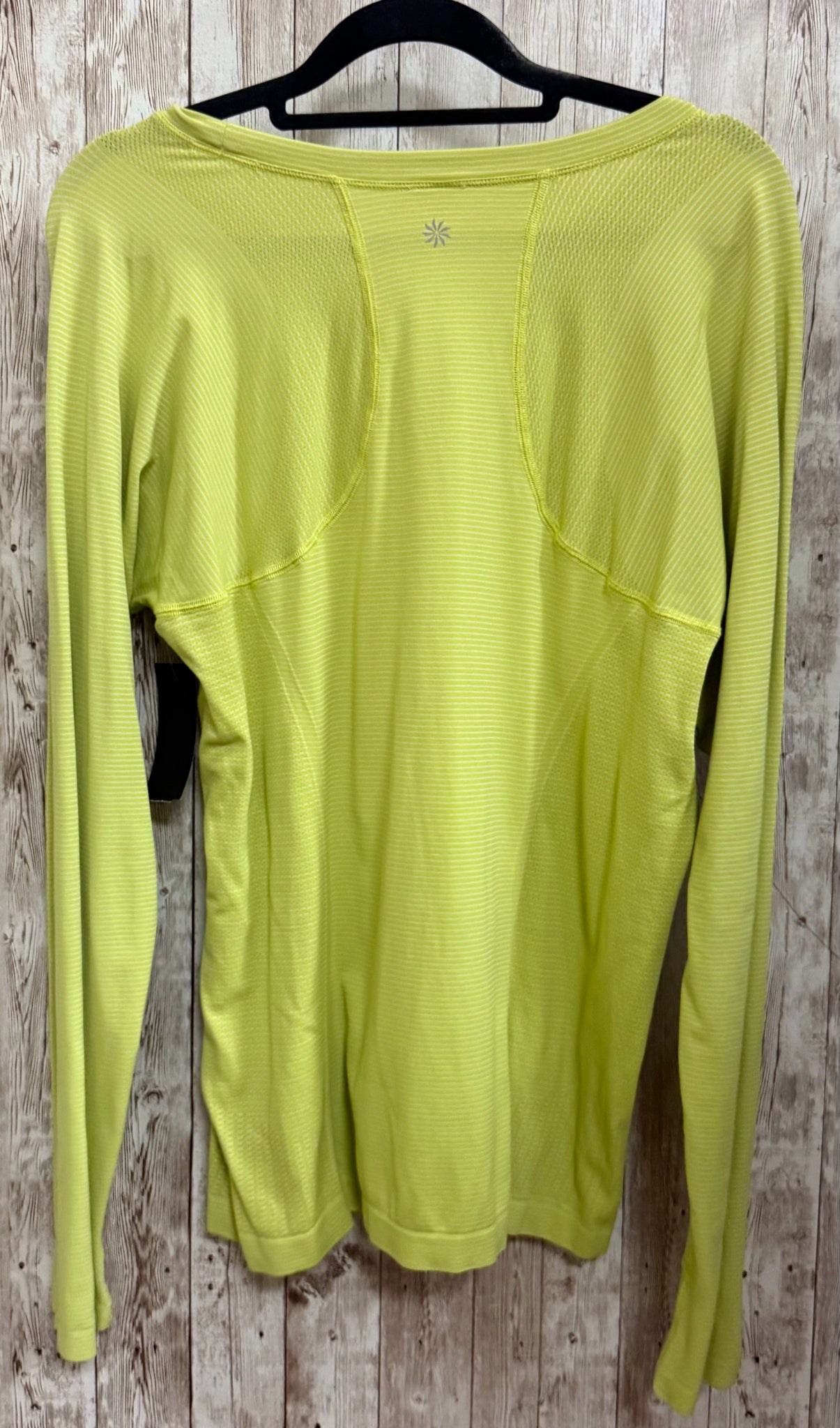 Size L ATHLETA Lime Print Top
