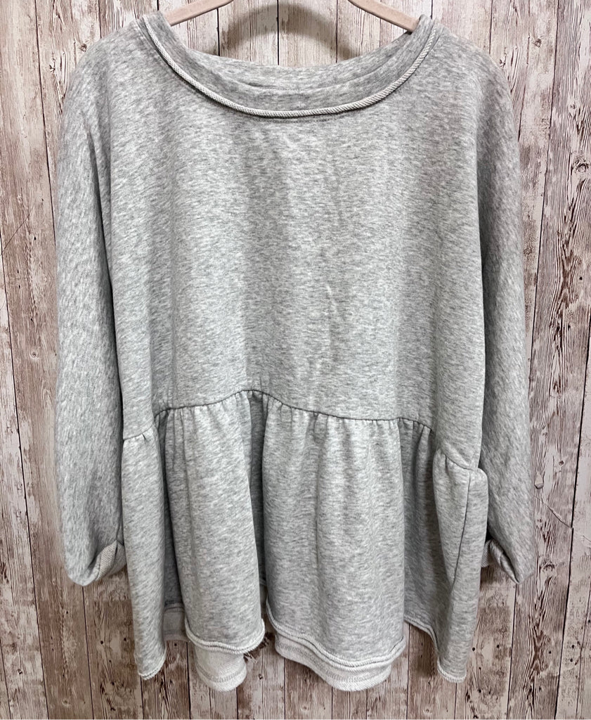 Size S SATURDAY SUNDAY Light Grey Top