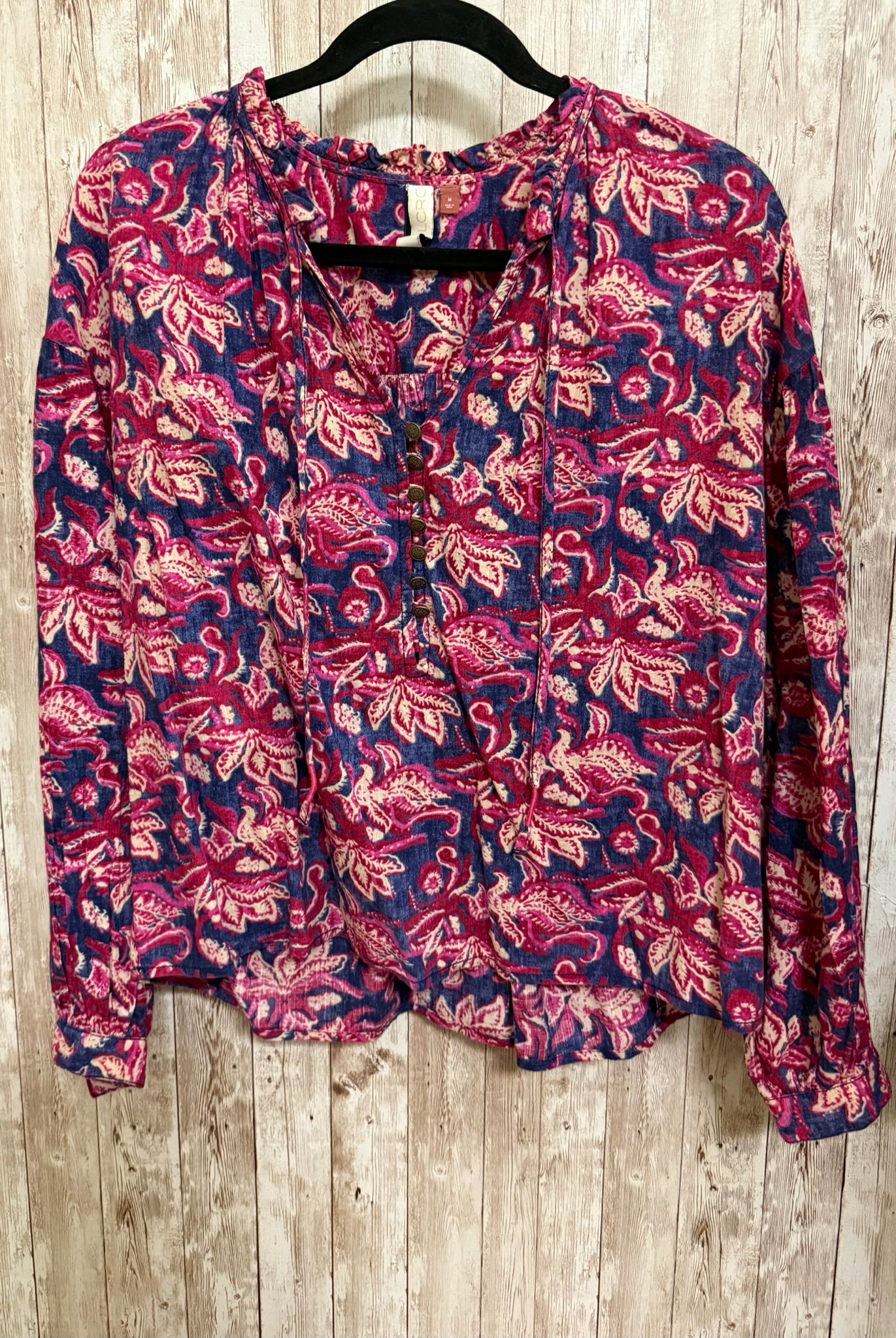 Size M PILCRO PINK AND BLUE Top