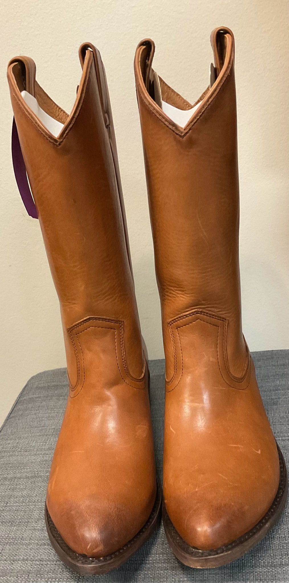 9.5 FRYE COGNAC Boots