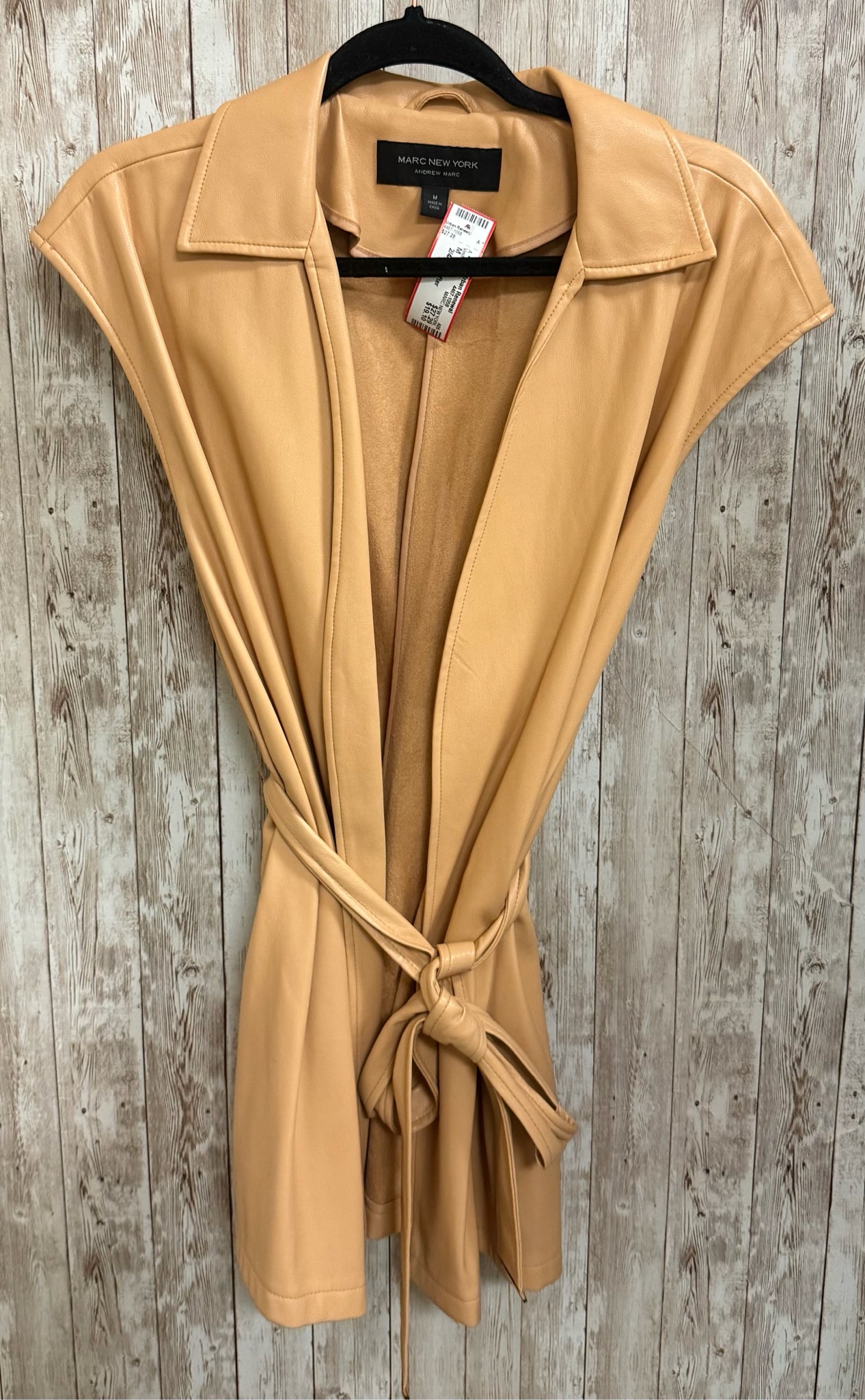 Size M MARC NEW YORK Tan Vest