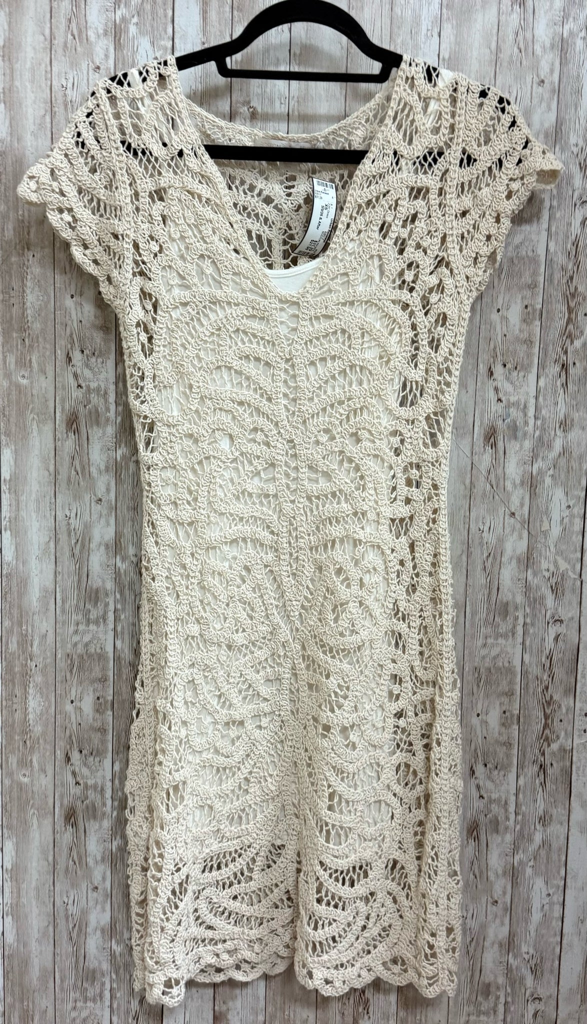 Size XS BOSTON PROPER Beige 2 PC Dress
