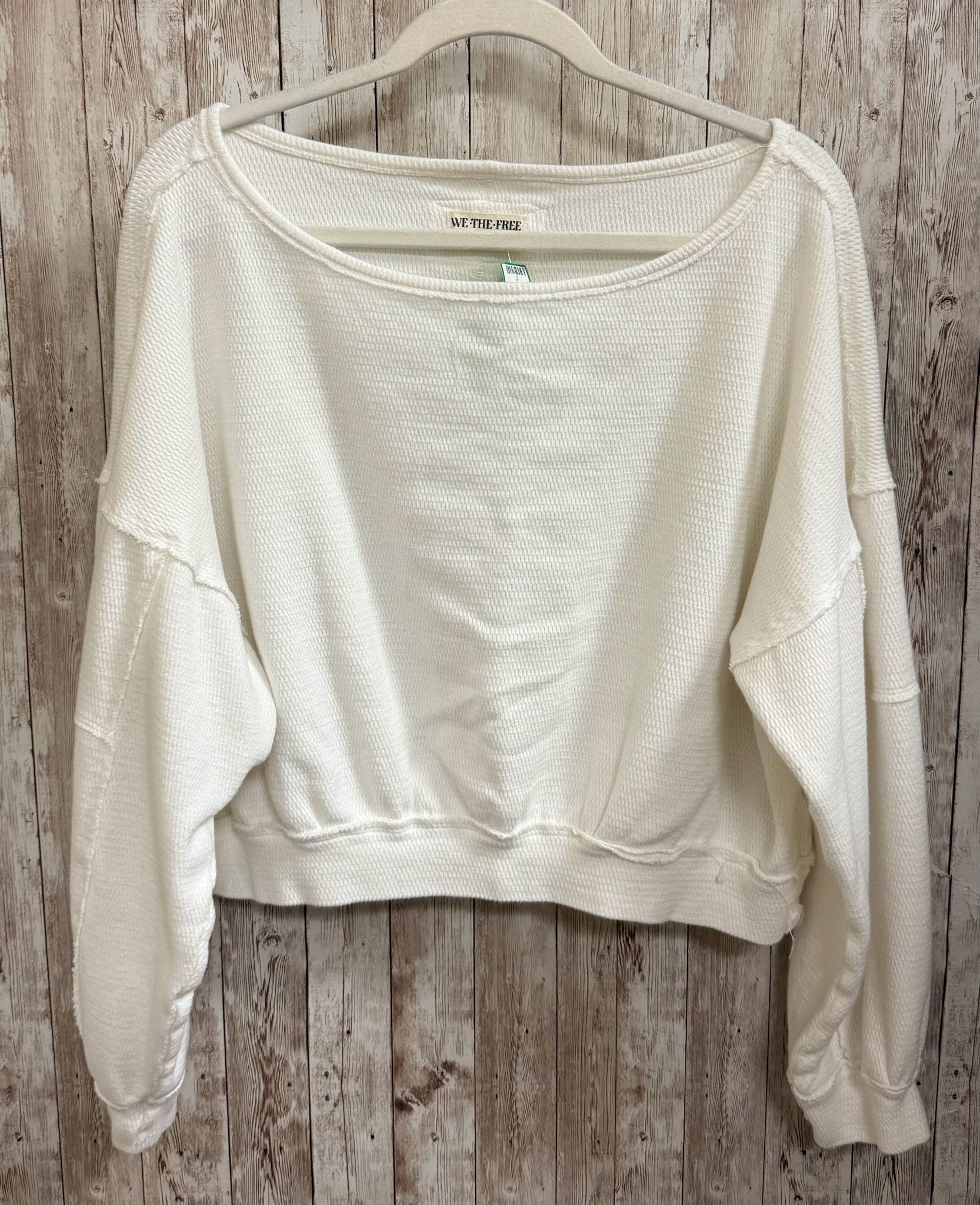 Size L WE THE FREE White Top