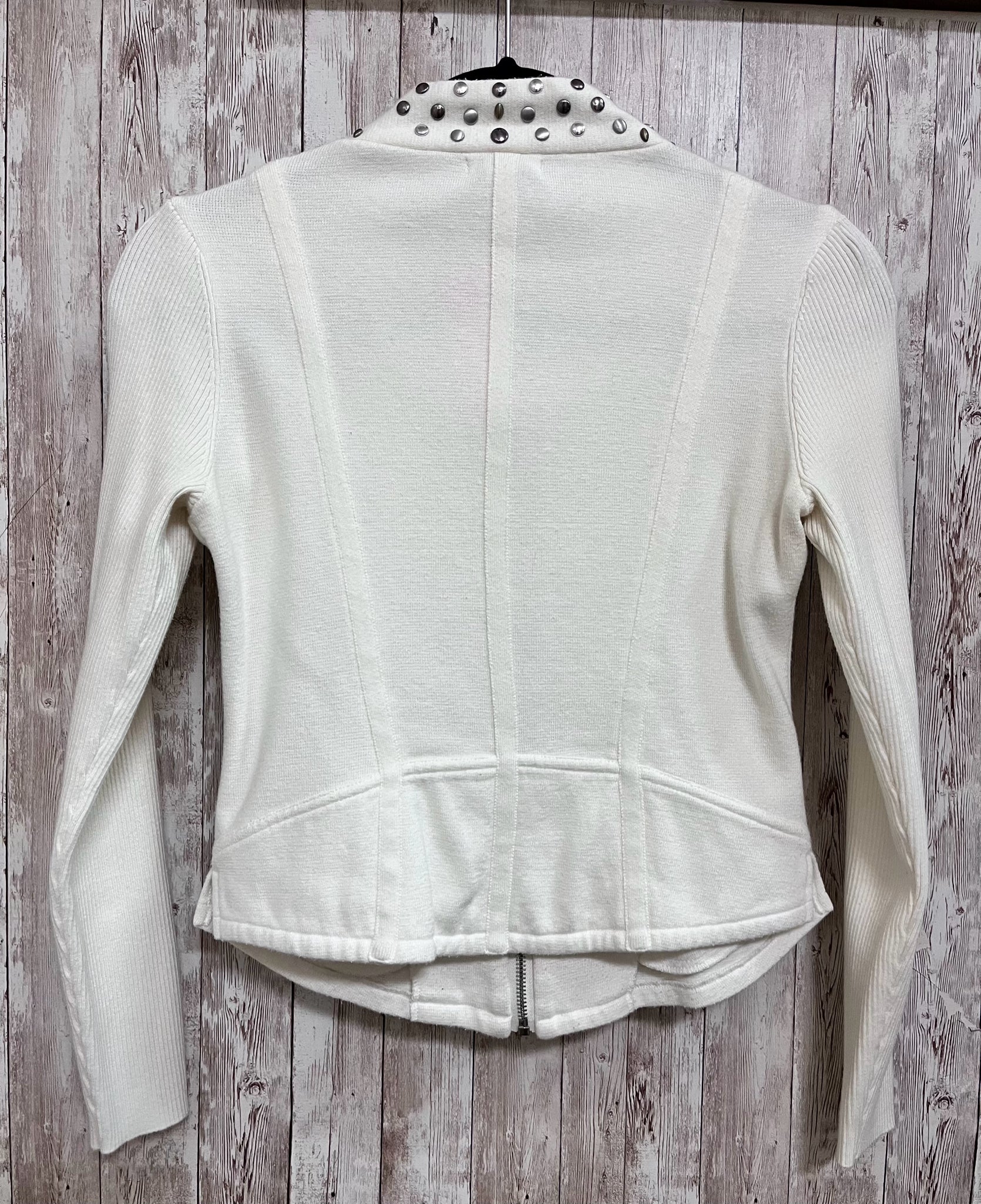 Size S CACHE CREAM PRINT Jacket