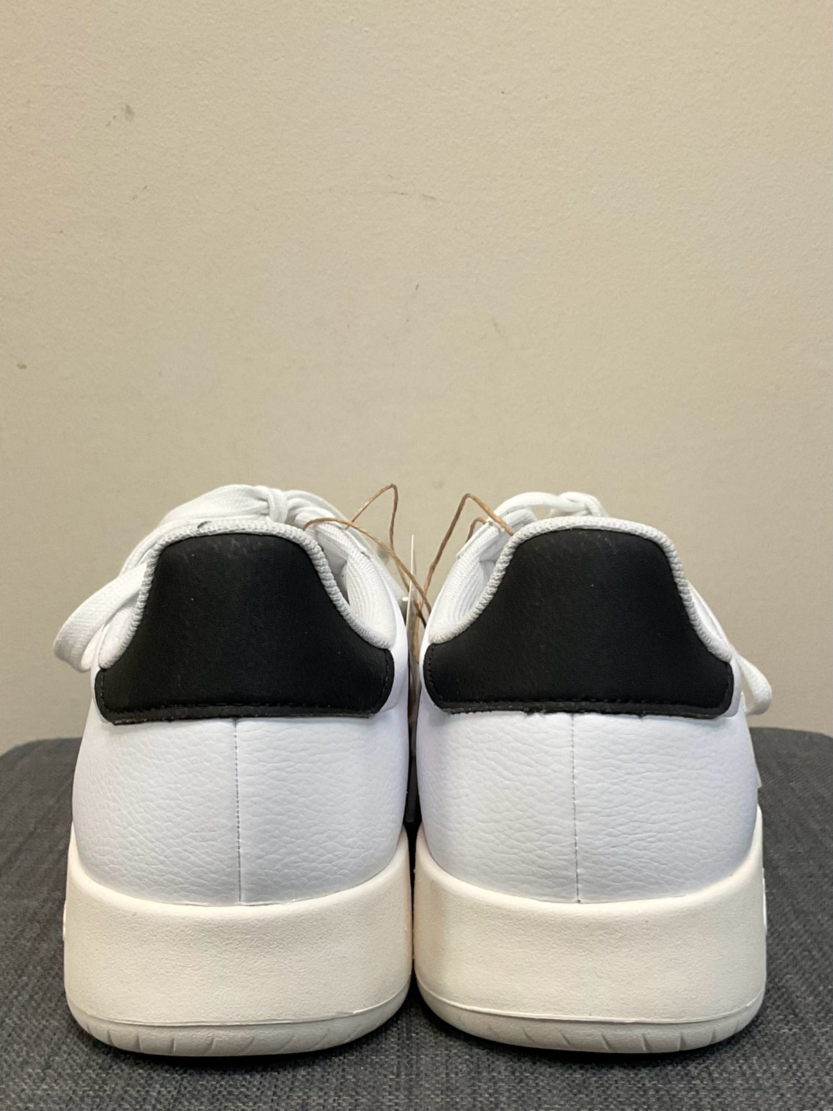11 ADIDAS White and Black SHOES