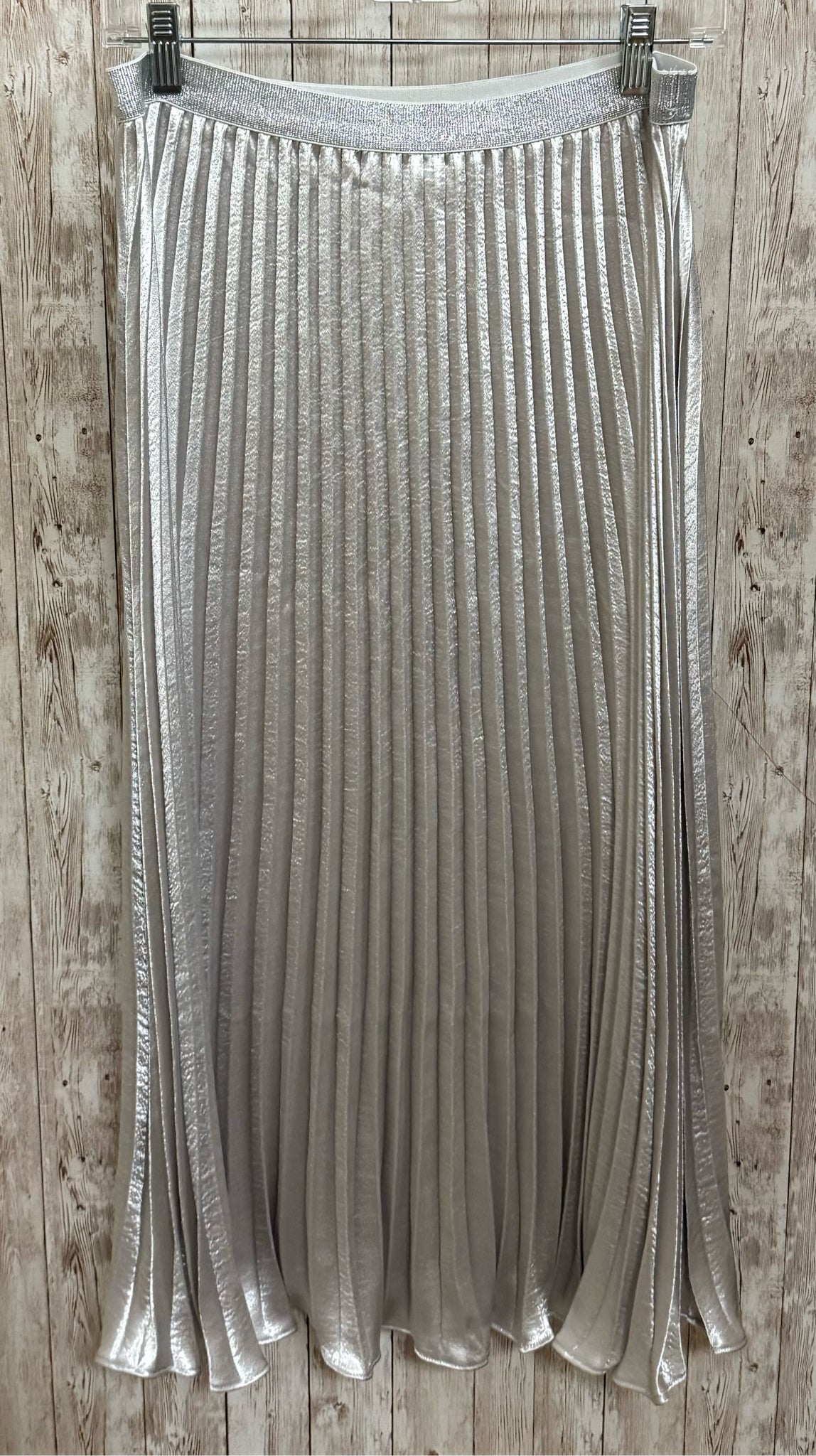 Size M LUCY PARIS Silver Skirt