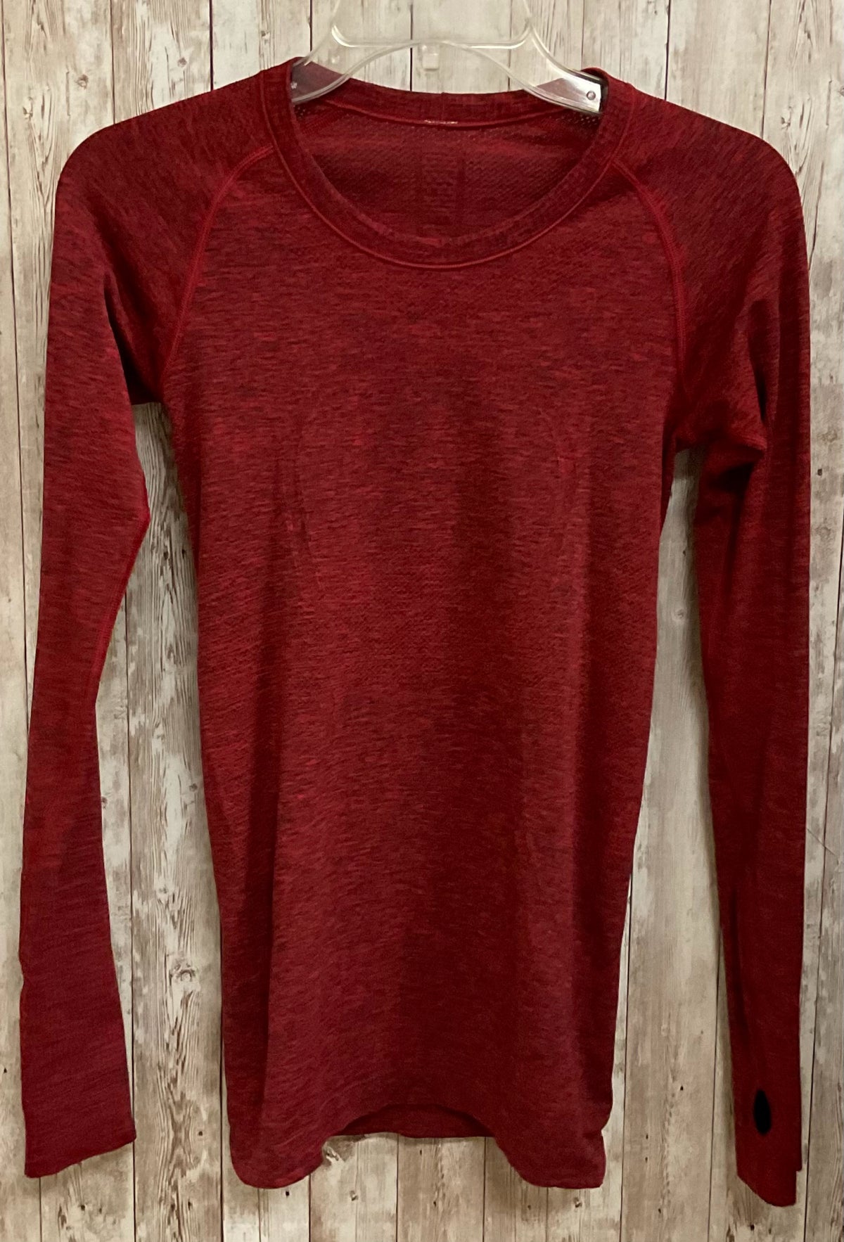 Size S LULULEMON Red Print Top