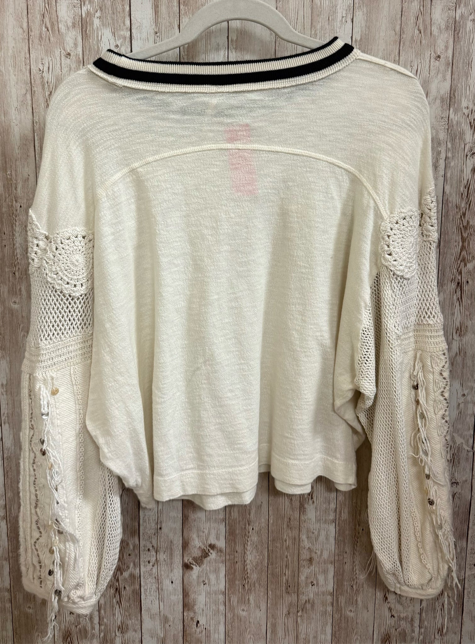 Size S FREE PEOPLE Cream Top