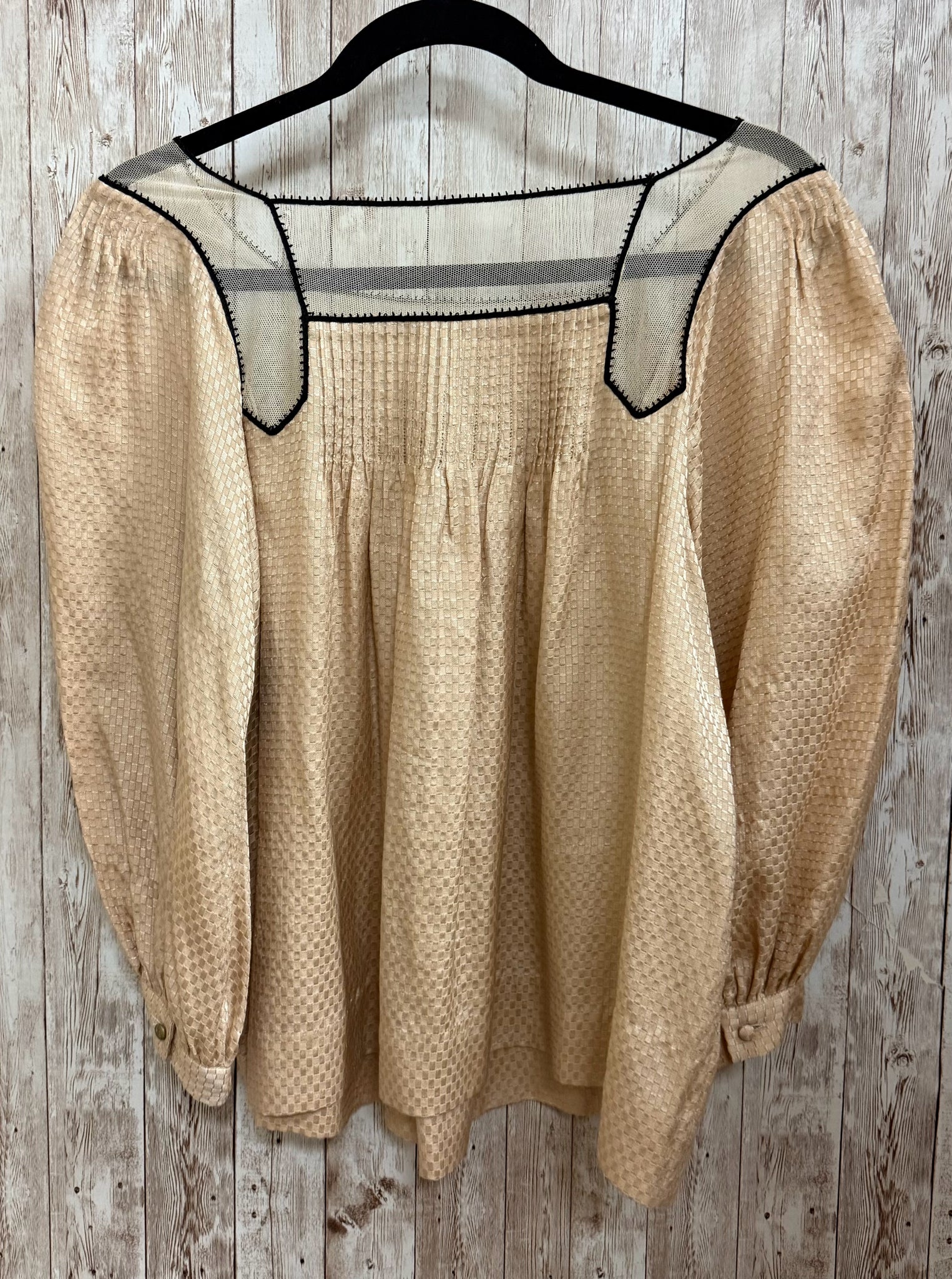 Size 6 3.1 PHILLIP LIM Gold Top