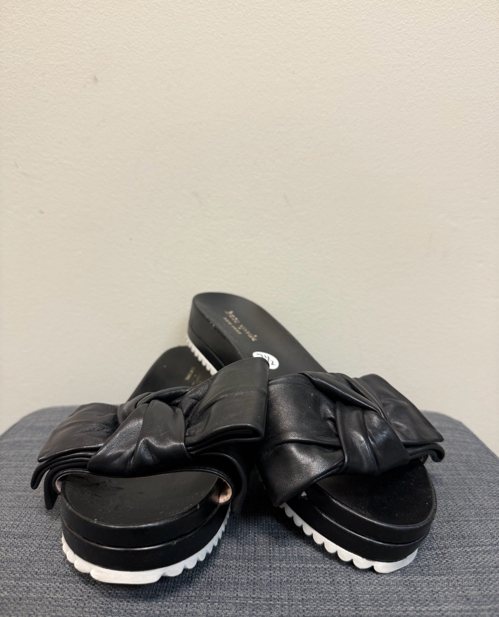 7.5 KATE SPADE Black Sandals