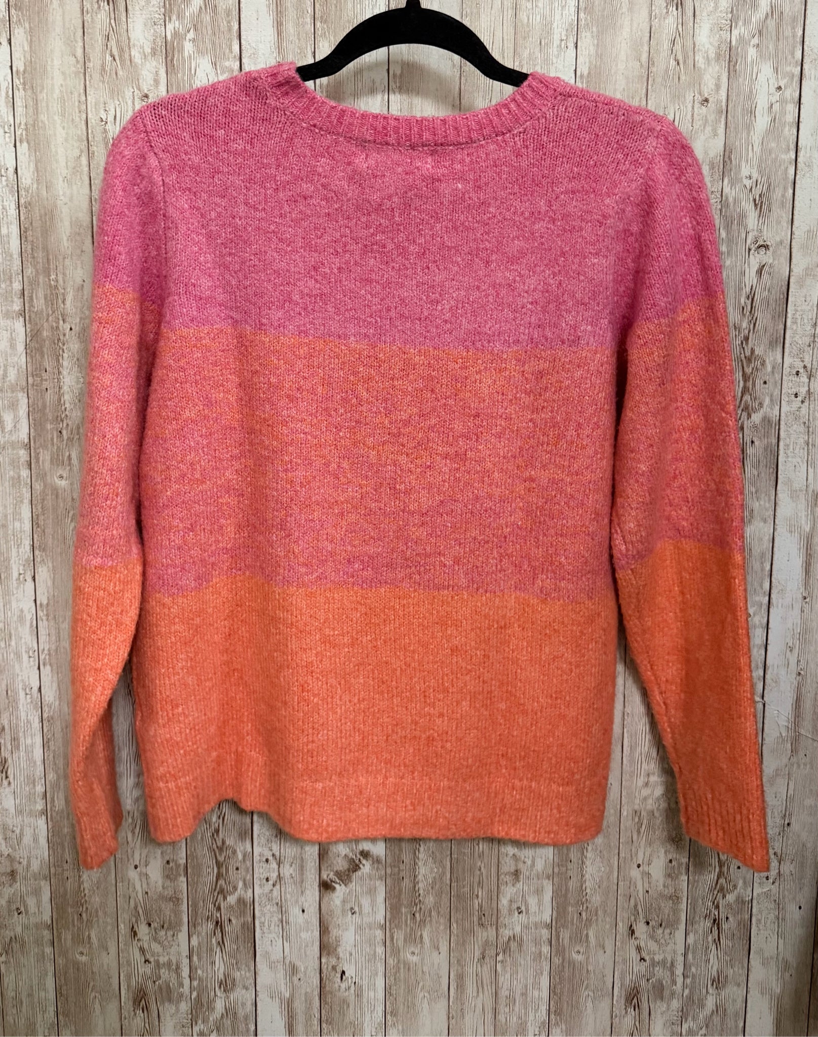 CUPCAKES AND CASHMERE Size M PINK AND ORANGE Sweater
