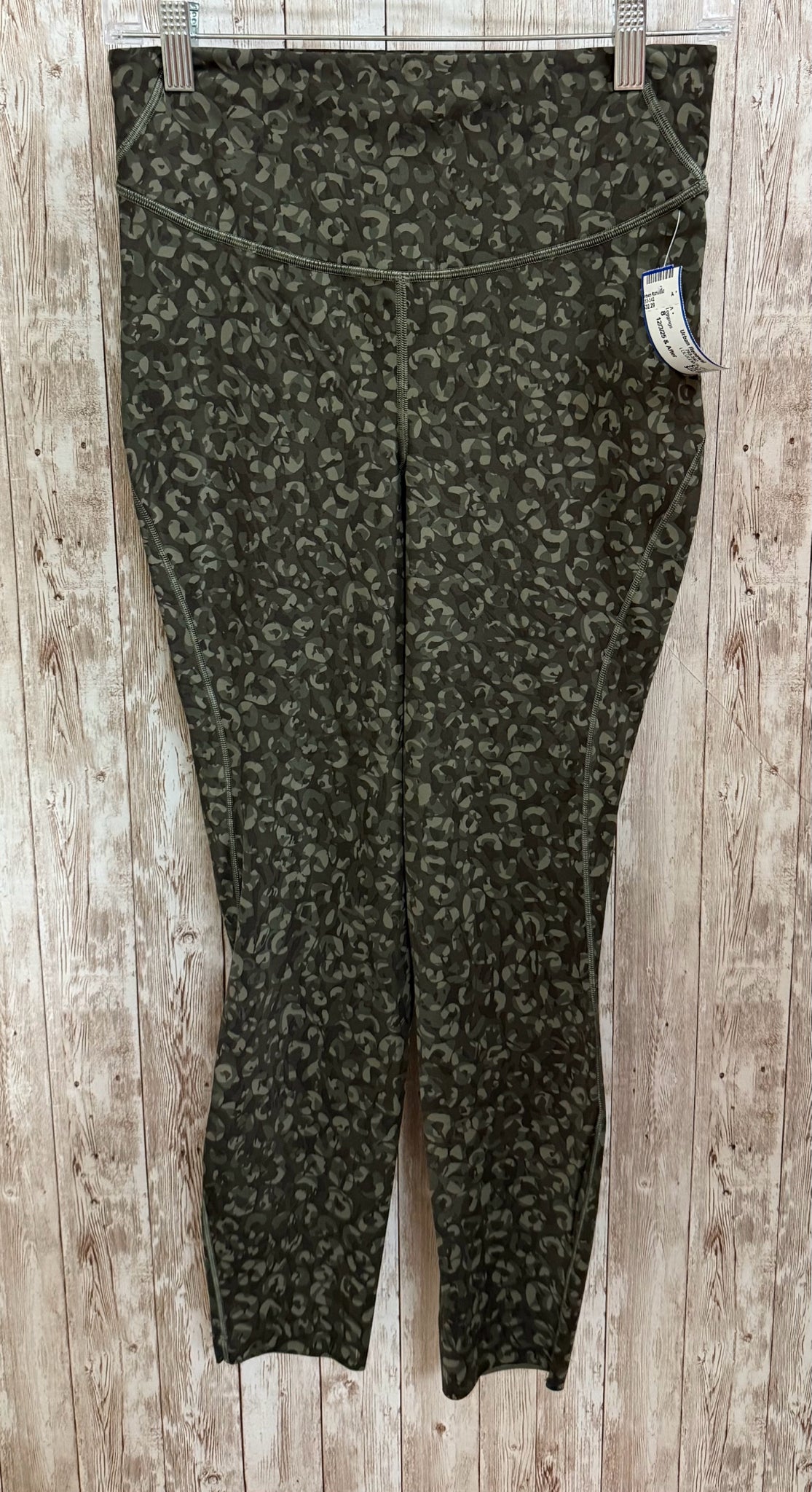 LULULEMON Size 8 GREEN CAMO Leggings