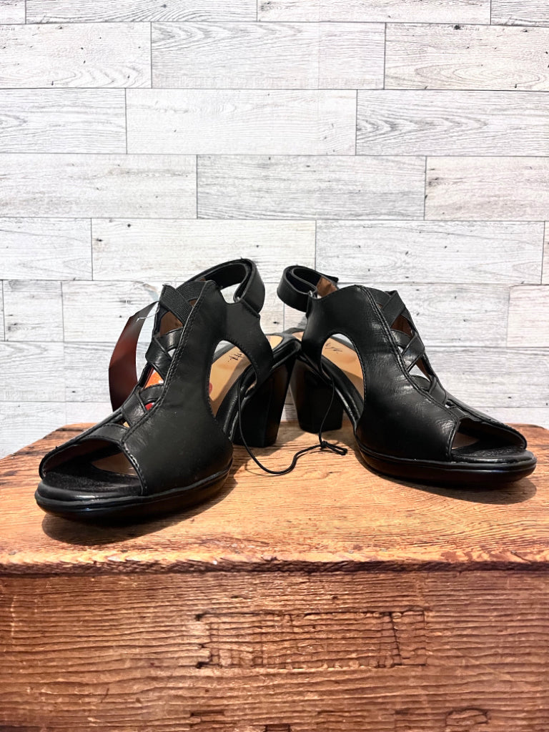 EURO SOFT 8.5 Black Sandals