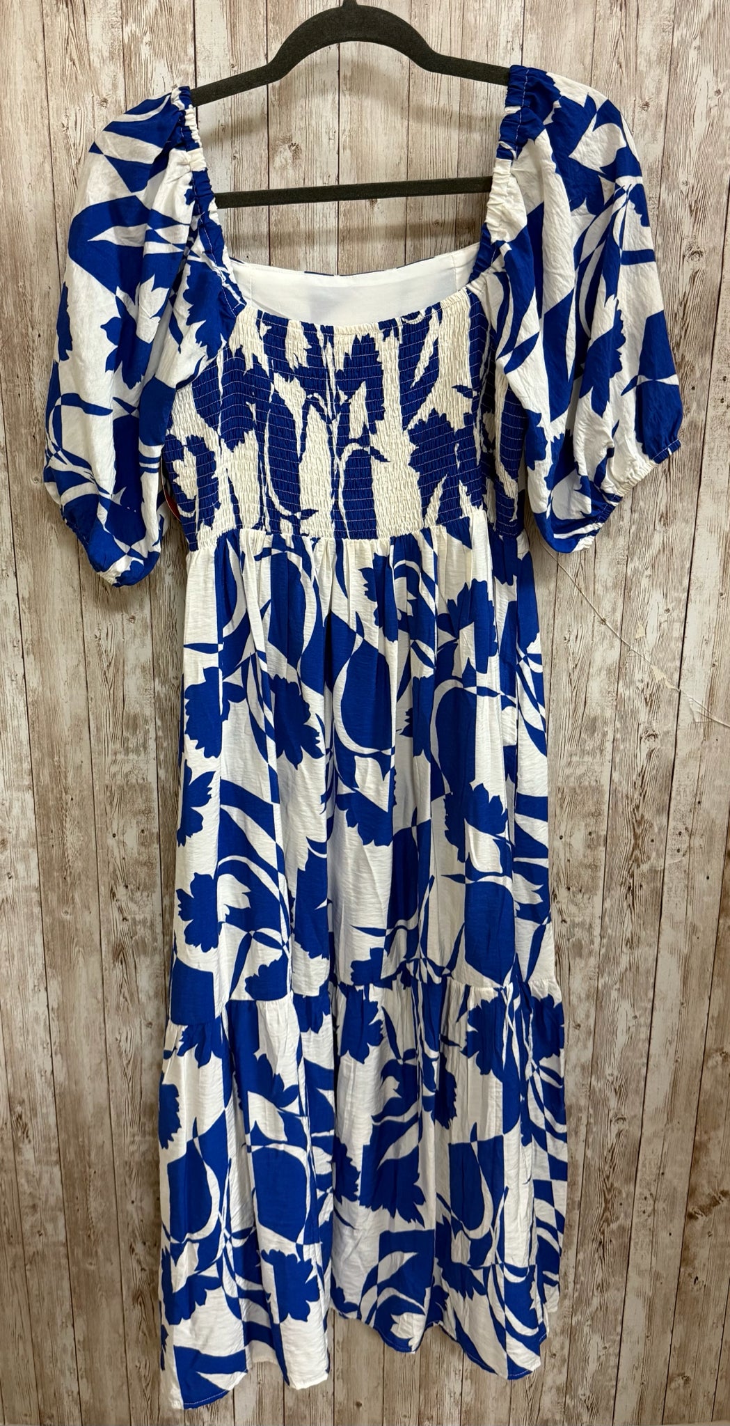 Size M ODDY BLUE AND WHITE Dress