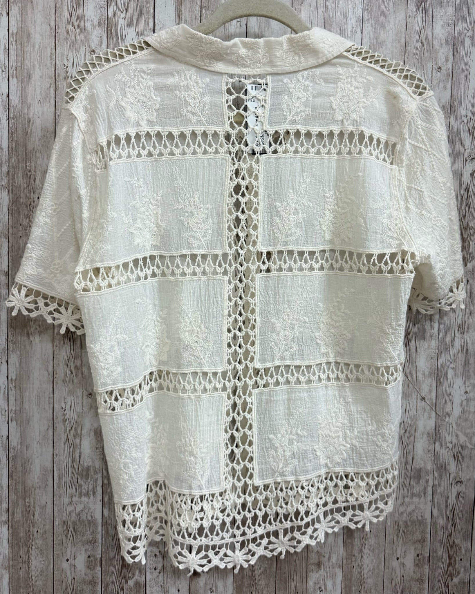 Size L ZARA Cream Top