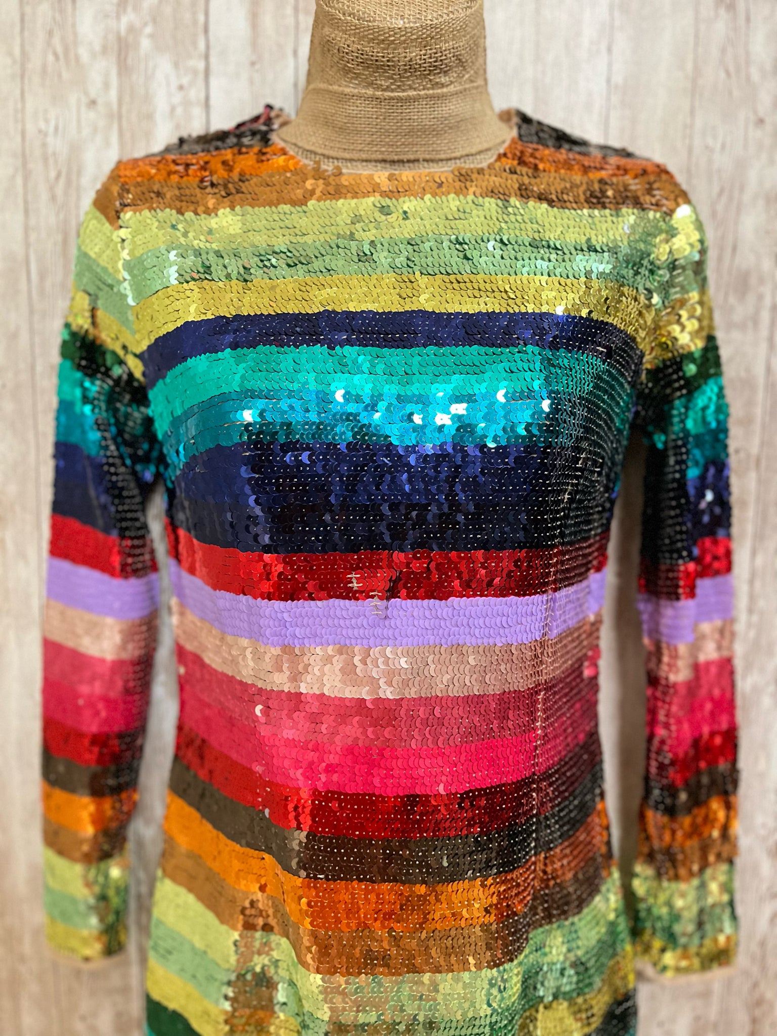 Size 2 MAC DUGGAL MULTI SHIMMER Dress