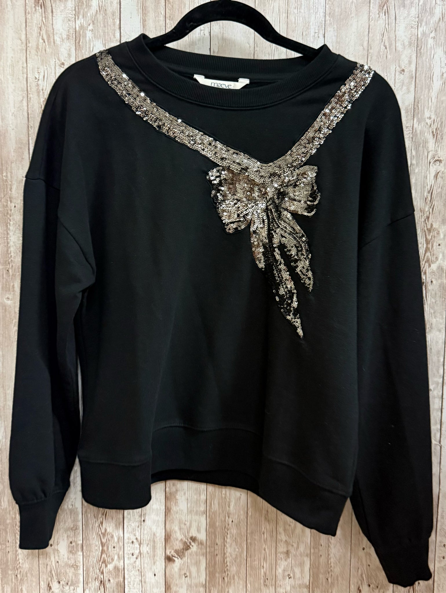 Size XS MAEVE Black Top